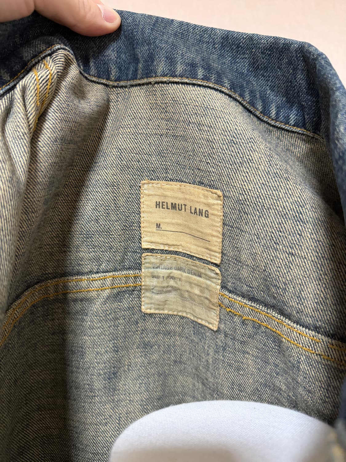 90s 헬무트랭 Type 1 데님 자켓 상품이미지6