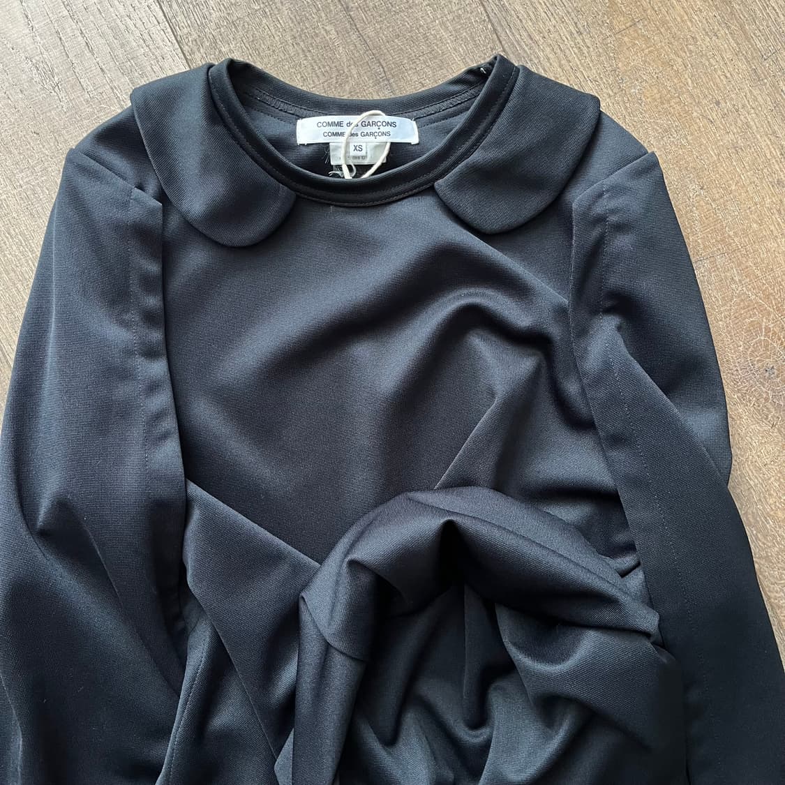 Transformed Docking Round Collar Blouse  상품이미지5