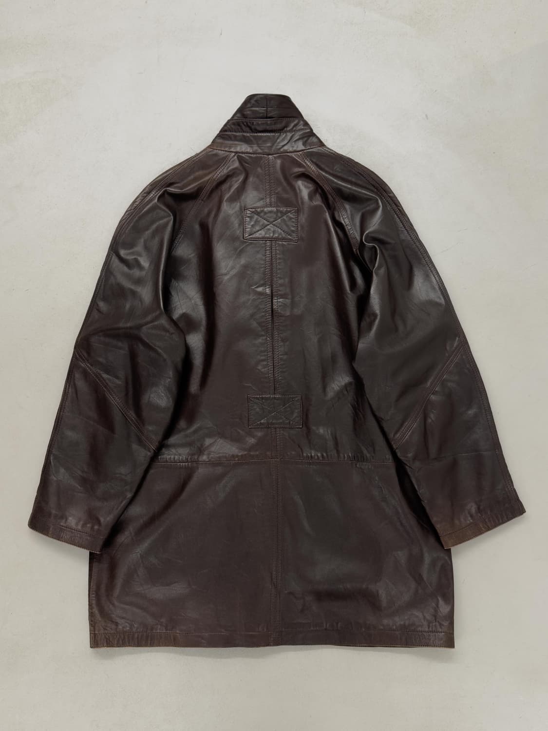 빈티지 레더 코트 상품이미지6