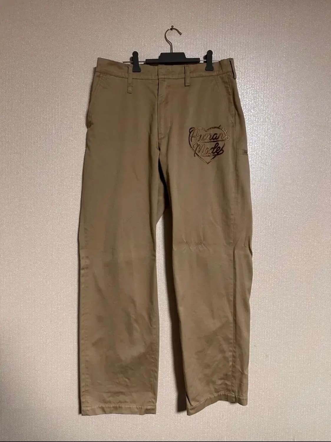 M) 휴먼메이드 치노 팬츠 베이지 상품이미지4