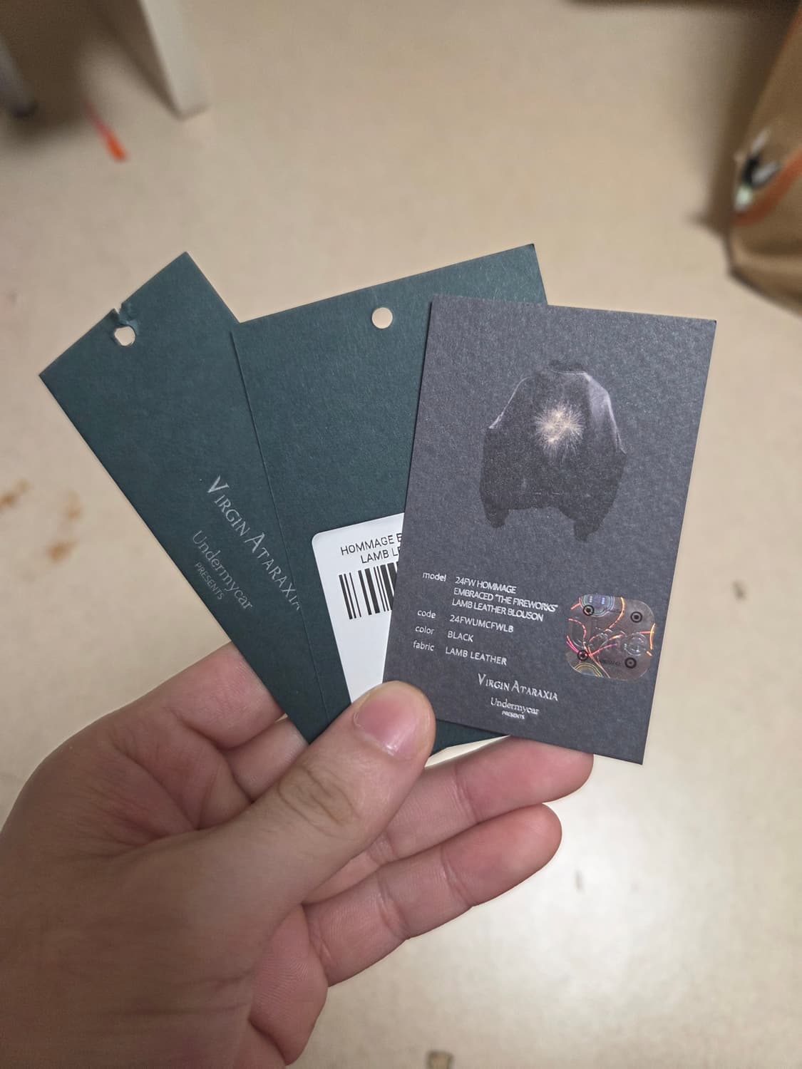 언더마이카 불꽃자켓 1사이즈 상품이미지4