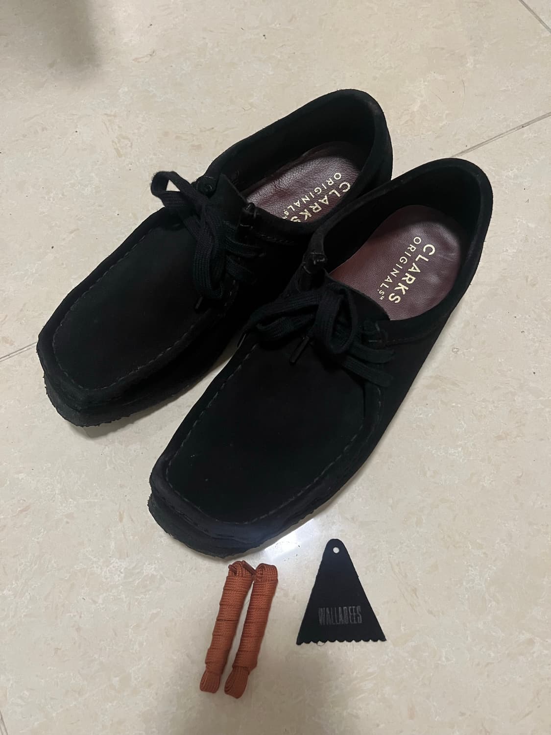 클락스 왈라비 블랙 스웨이드 (265/US9) 상품이미지1