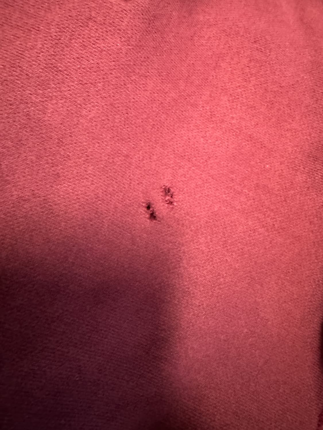 아베크롬비 시그니처 스펠아웃 기모 후드집업 L 버건디 상품이미지6