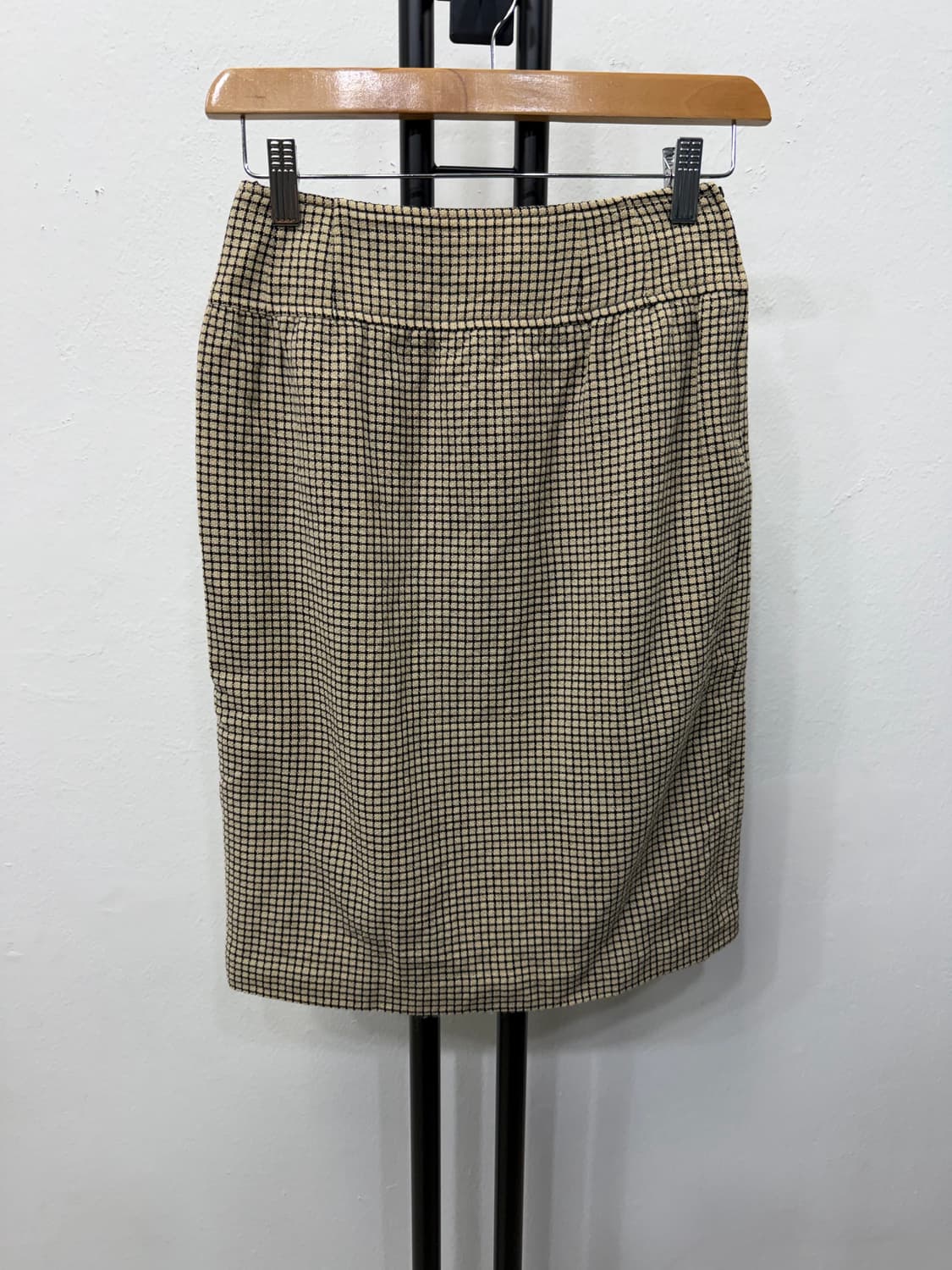 정품) 발렌티노 체크 패턴 자켓 스커트 셋업 6 상품이미지5