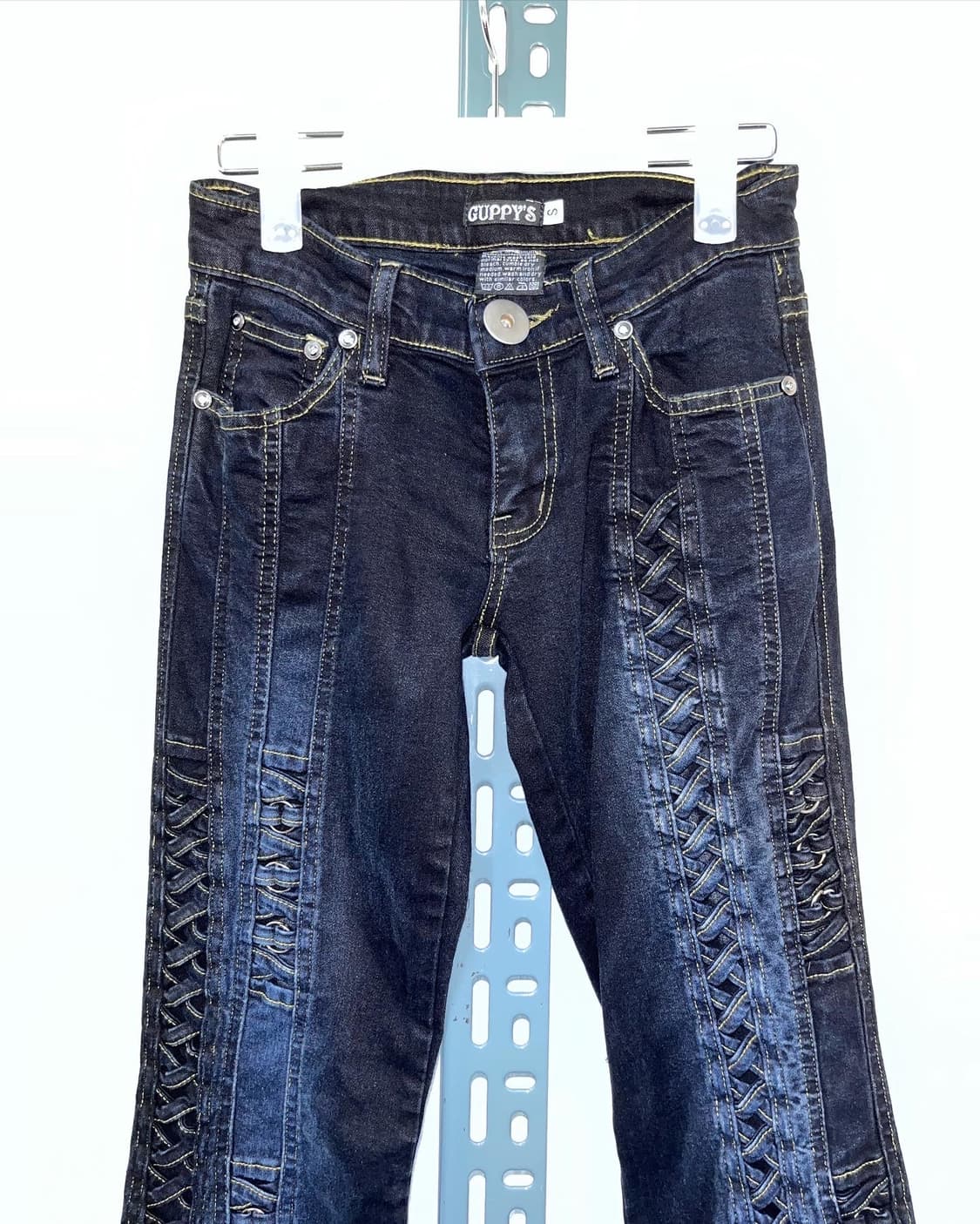 CUPPY'S lace up jeans  상품이미지4