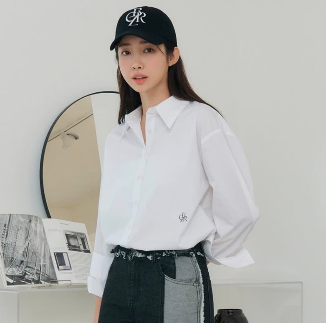 시티브리즈 링클 프리 베이직 셔츠 화이트(프리) 상품이미지1