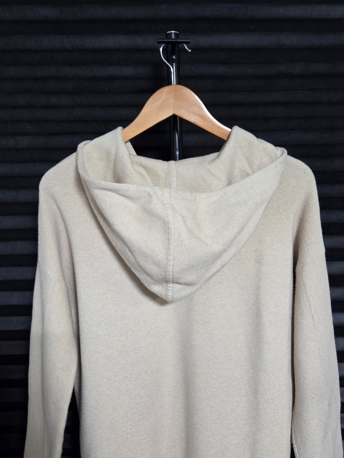 [마시모두띠] 절개 라인 니트 풀오버 후드티 | 00180 상품이미지5