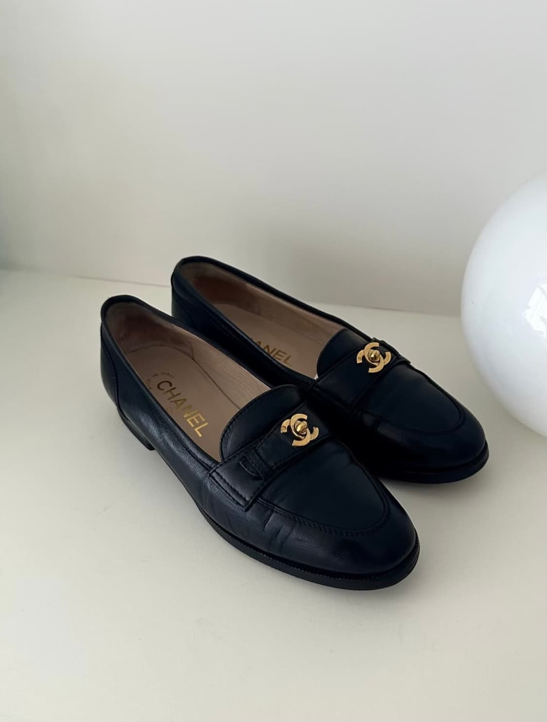 샤넬 빈티지 턴락 로퍼 상품이미지3