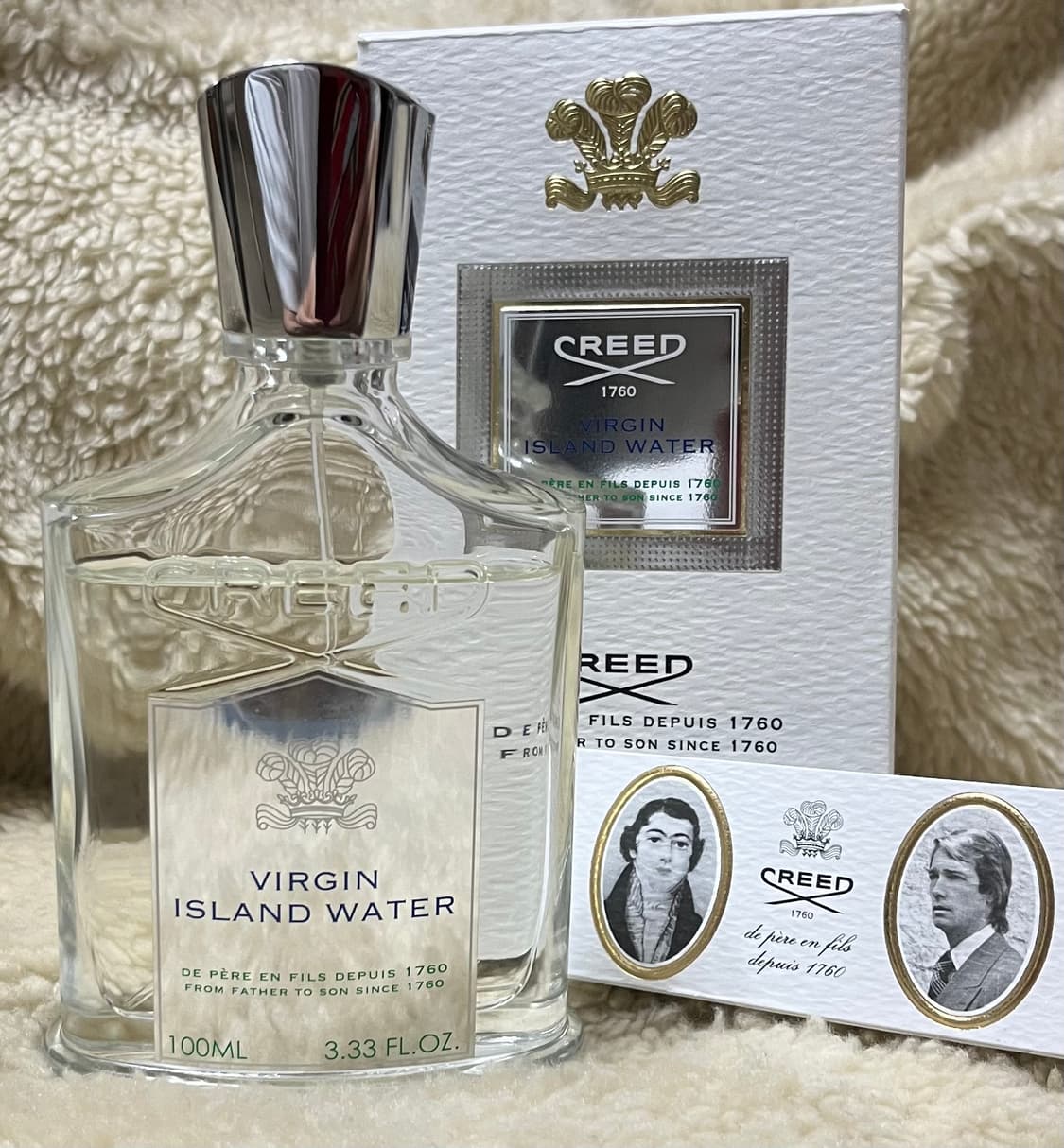 크리드어벤투스 버진아일랜드워터 100ml 국문택 상품이미지1