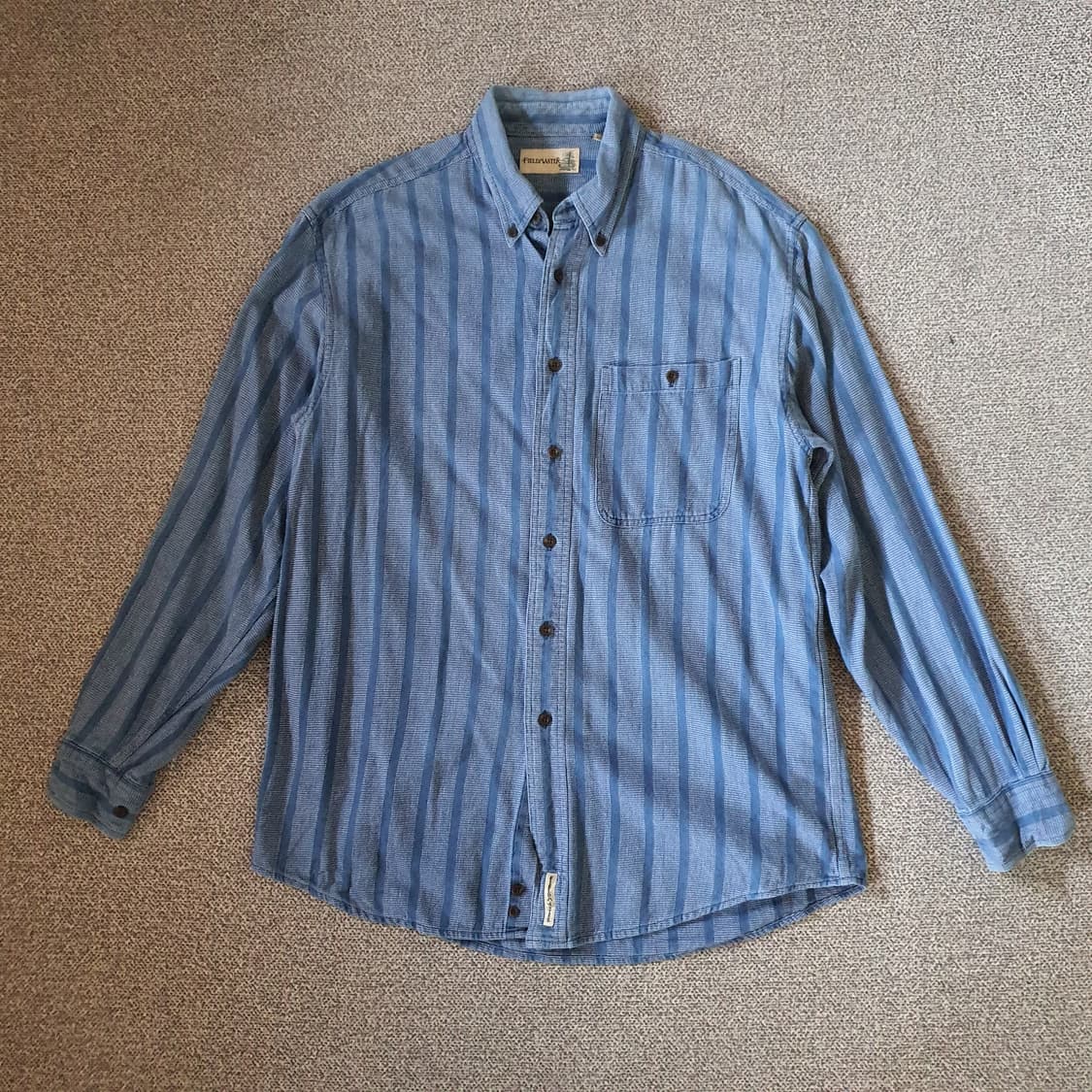 80s미국 수입 빈티지 스트라이프 셔츠 no.55 상품이미지1