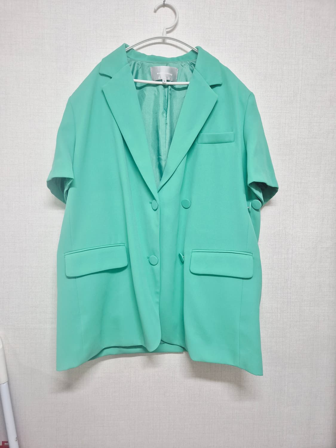 민트 반팔자켓 상품이미지1