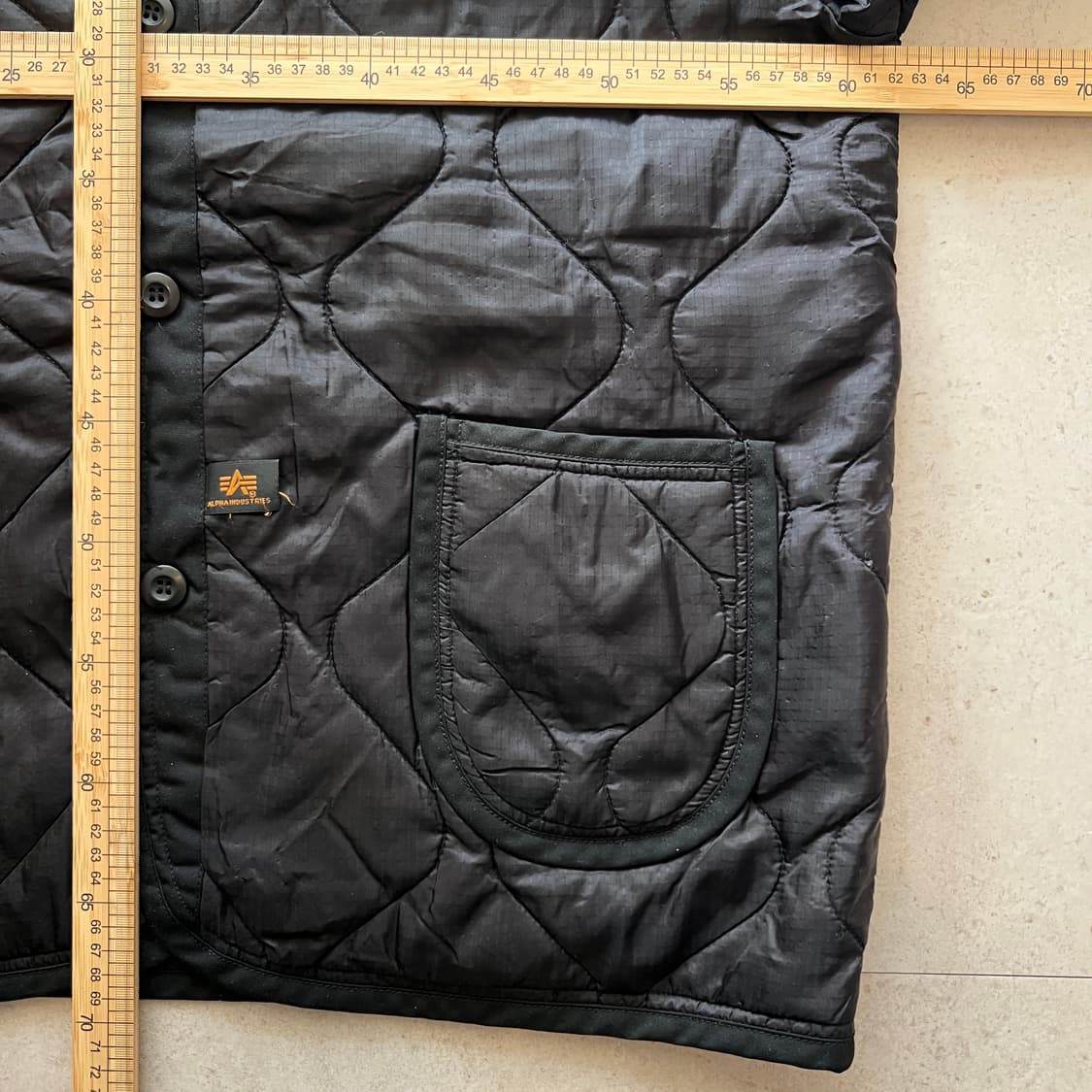 빈티지 00s CDG Alpha Industries 라이너 자켓 상품이미지10