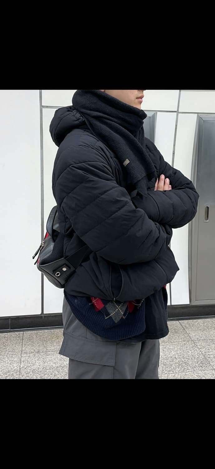 요지야마모토 울캐시 머플러 상품이미지4