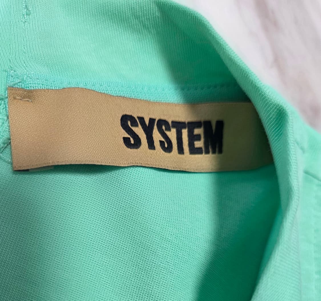 시스템 여성 미러볼 그래픽 티셔츠 상품이미지8