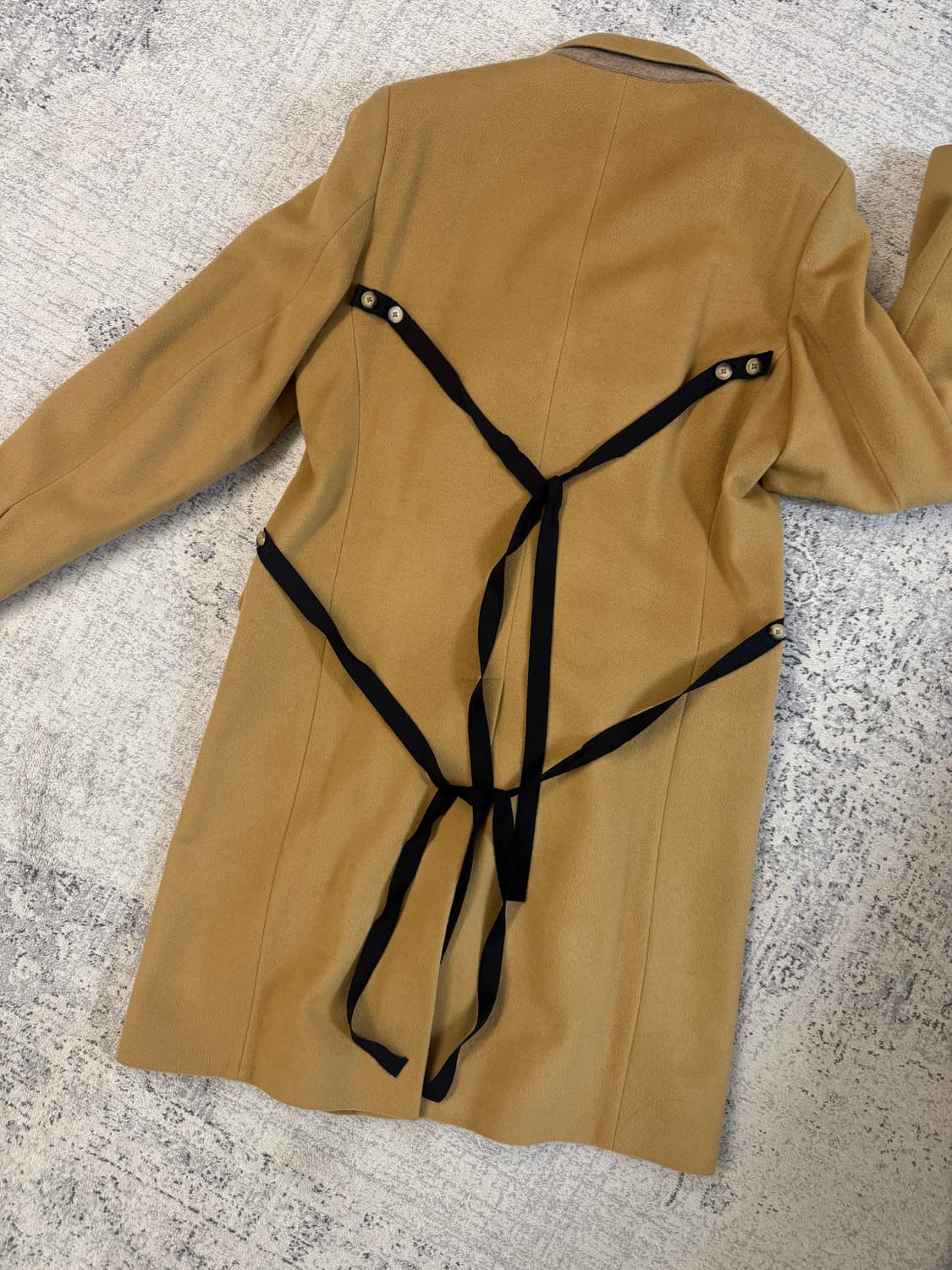 앤 드뮐미스터 백 로프 코트 L사이즈 상품이미지3