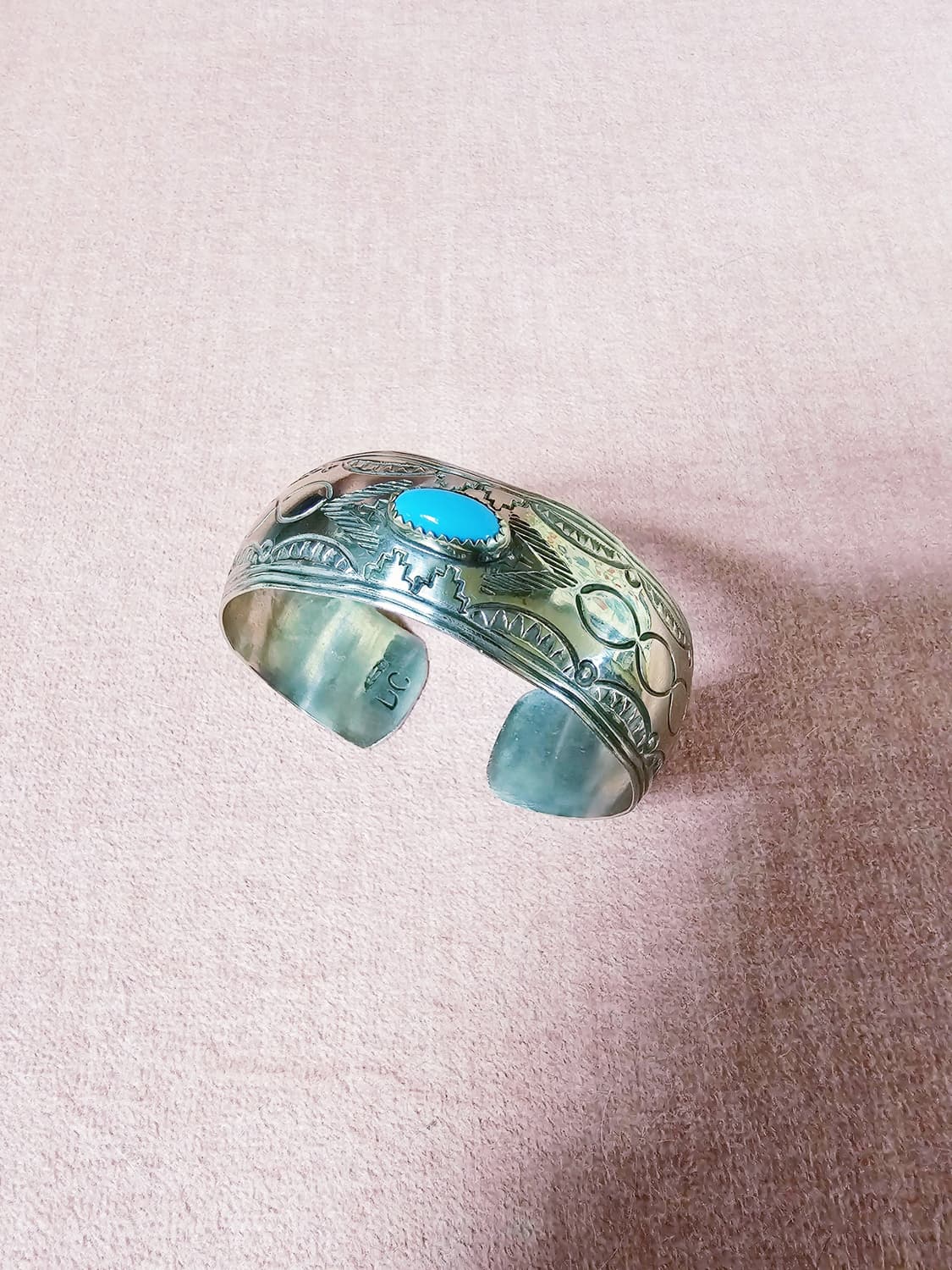 네이티브 아메리칸 나바호 뱅글 팔찌 상품이미지1