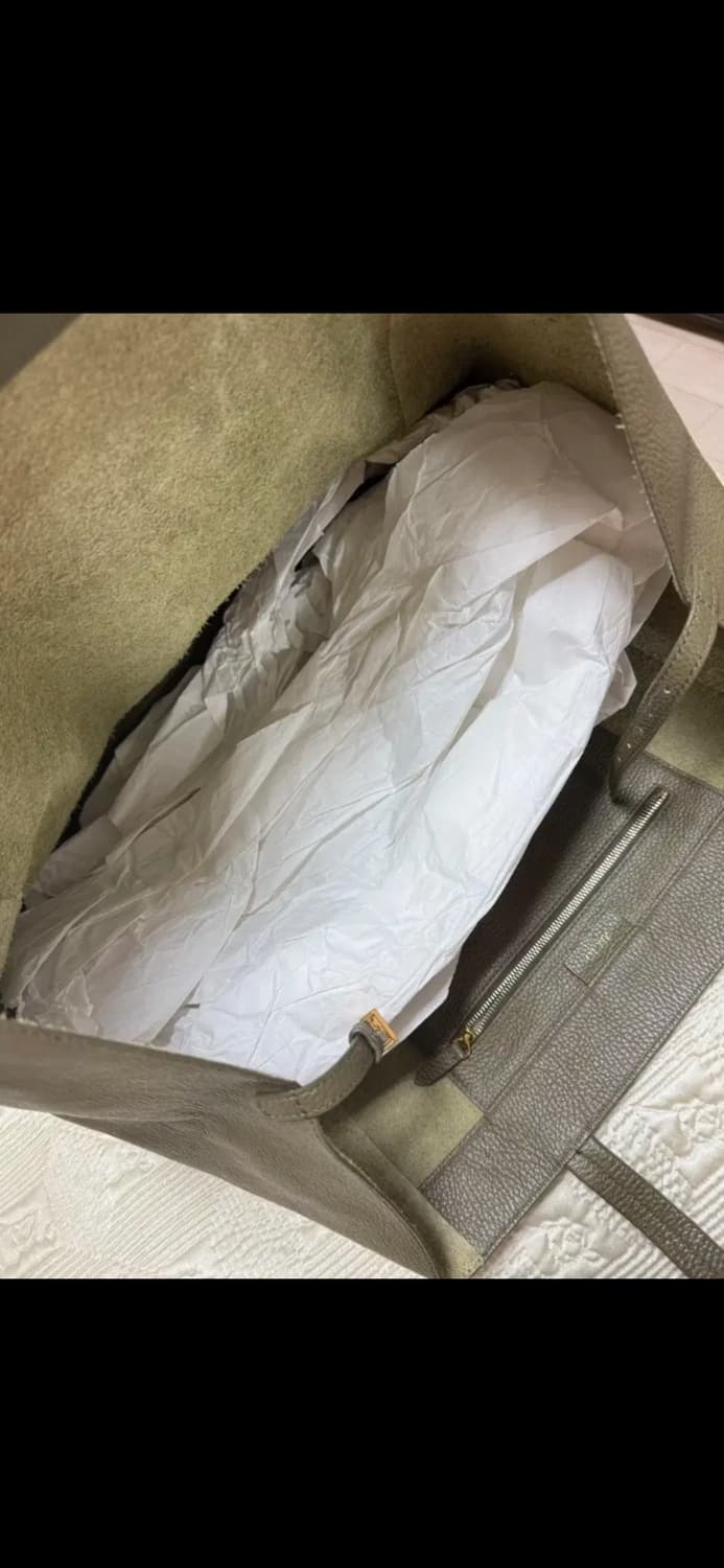 렉토 카바스백 라지 올리브 팝니다 상품이미지3