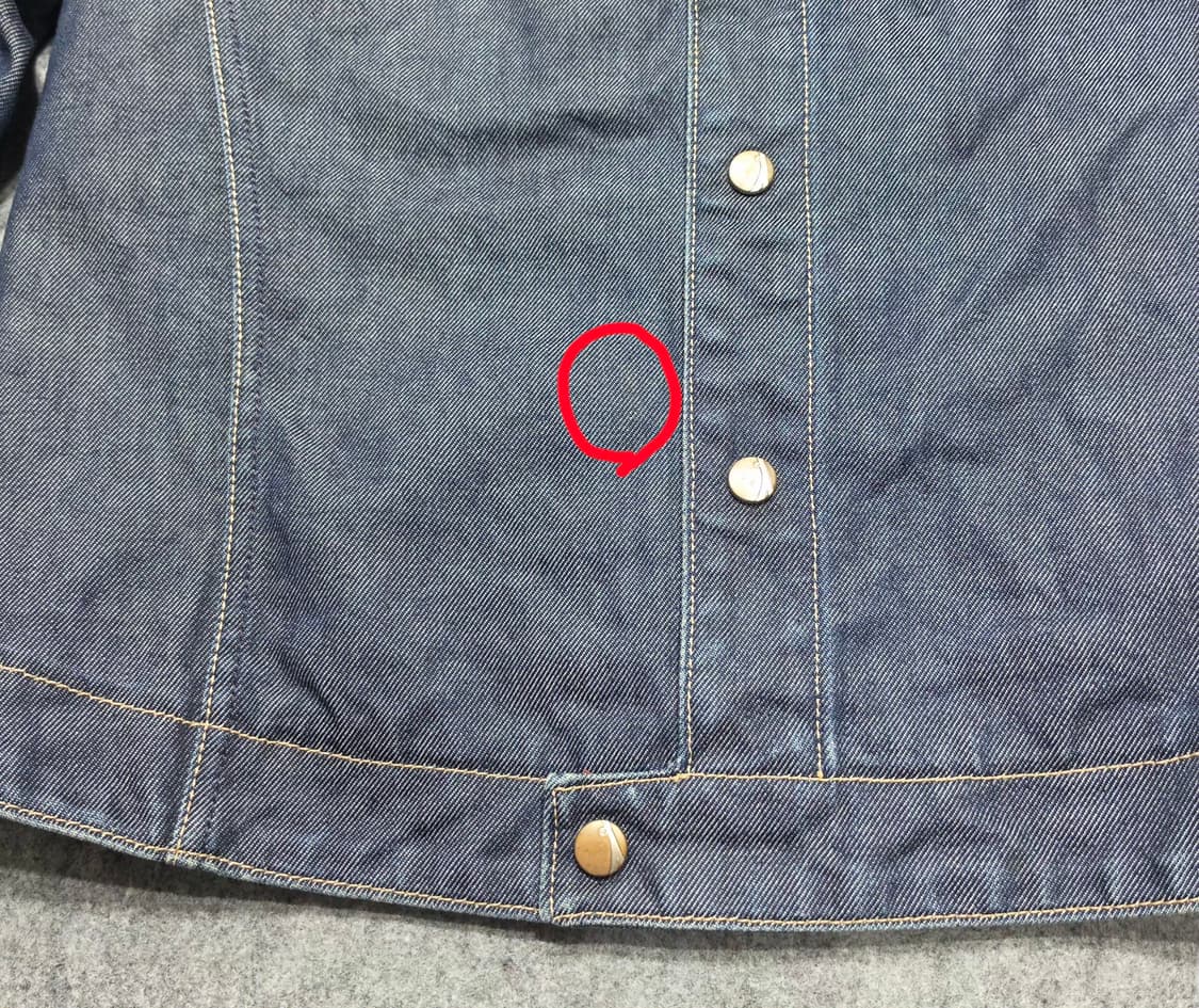 리바이스 00s 엔지니어드 진 2nd 타입 데님 자켓 L 상품이미지7