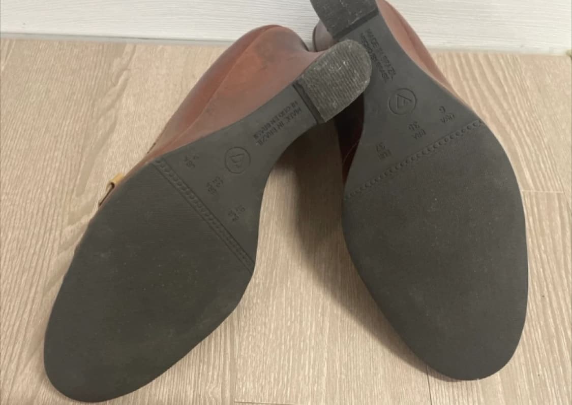 핀터깔 빈티지 모리 웨지힐 펌프스 상품이미지3