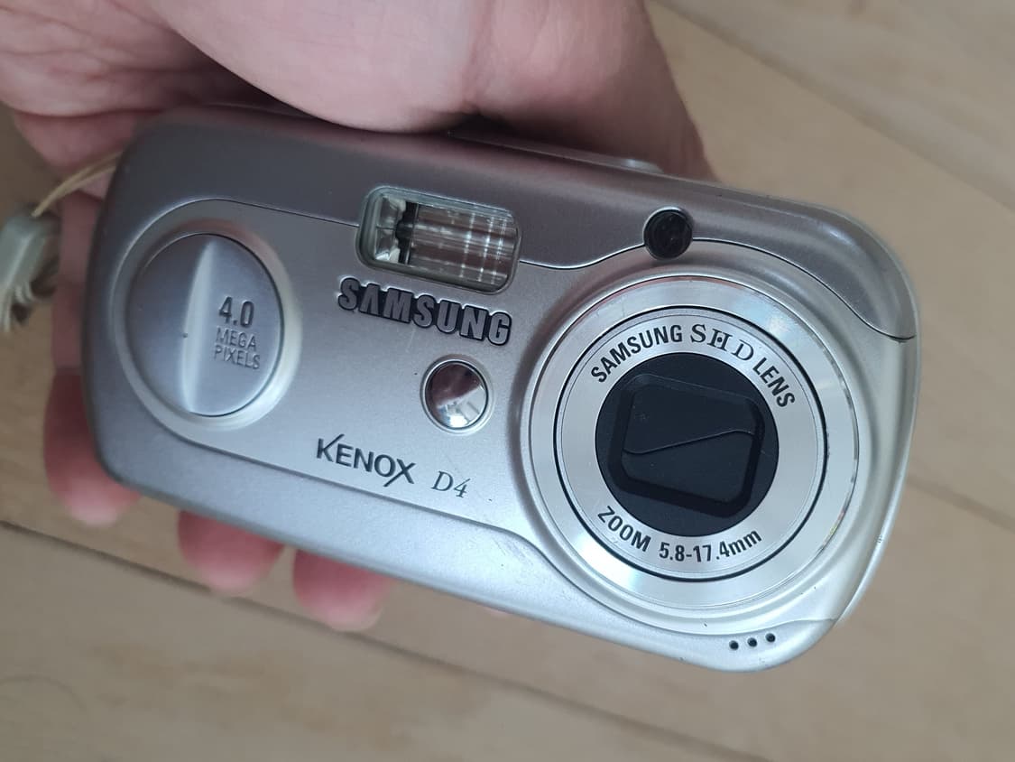 삼성 케녹스 d4 빈티지 y2k 옛날 감성 디카 올드 디지털 카메라 상품이미지9