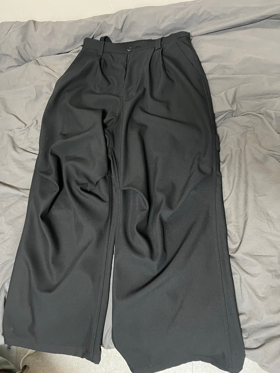 (2) 카미엔 코인서울 콜라보 247 슬랙스 블랙 상품이미지1