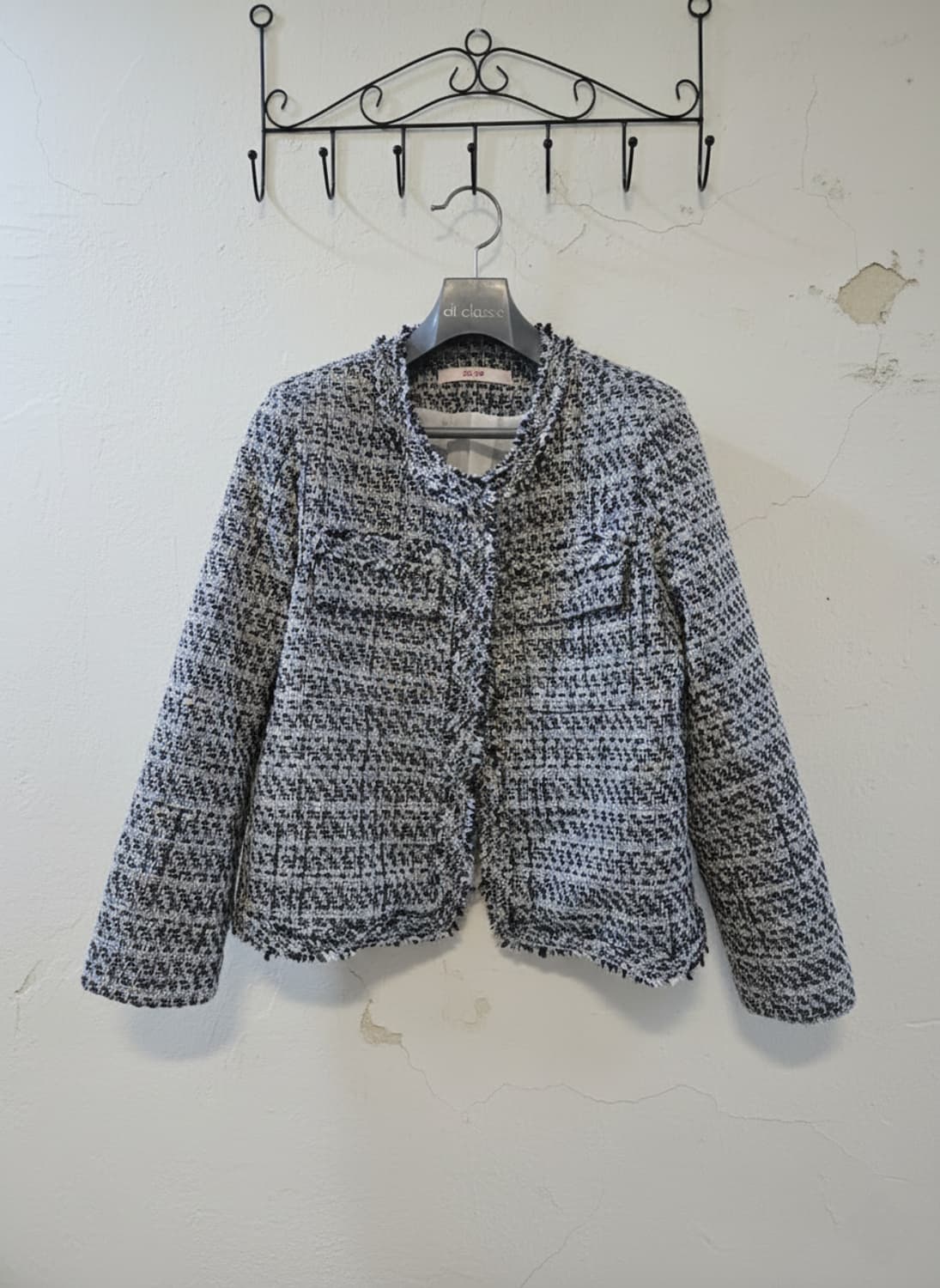 SOUP 트위드 자켓 F사이즈 66 상품이미지1