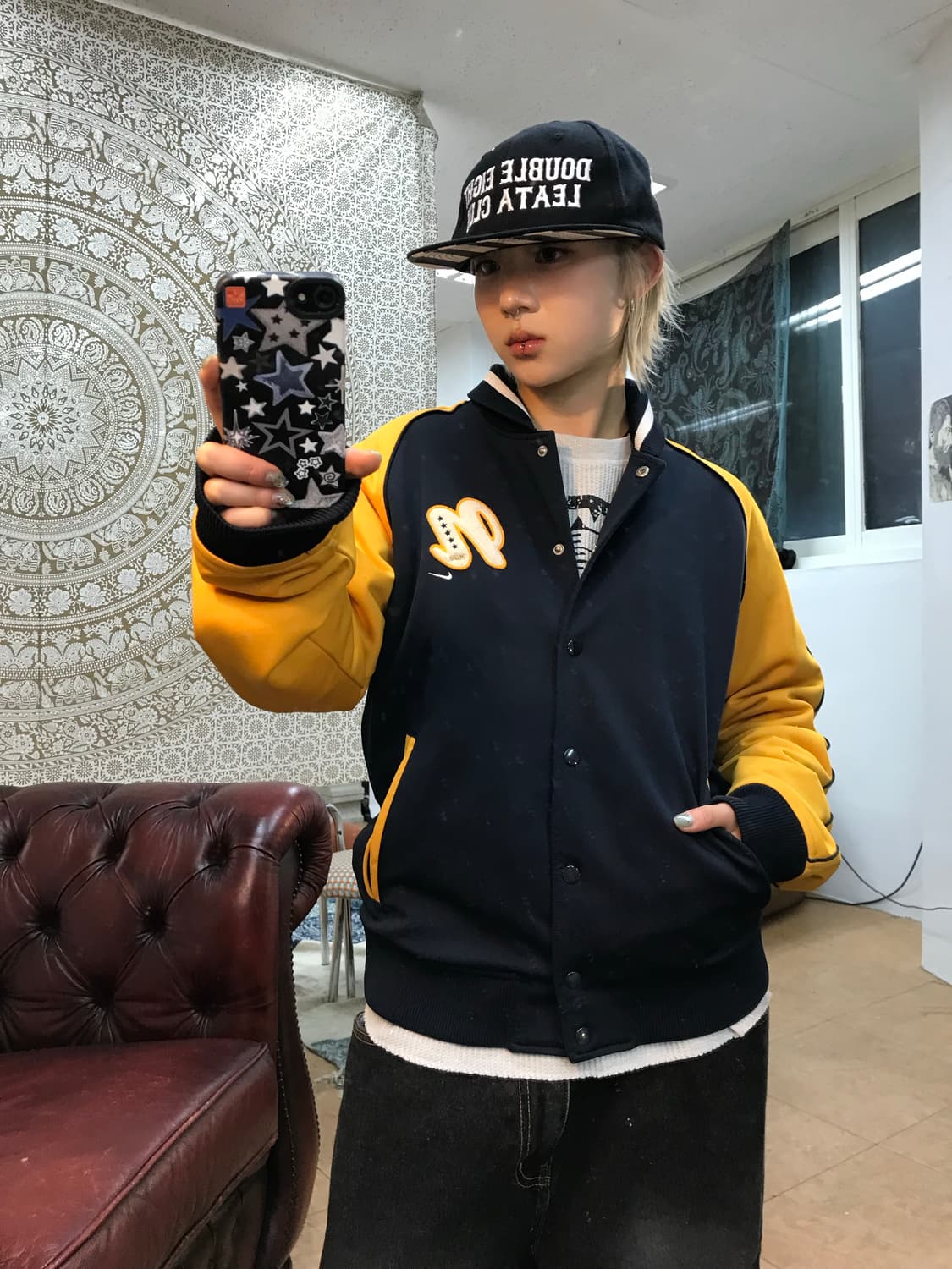 나이키 90s 야구잠바 바시티자켓 상품이미지1