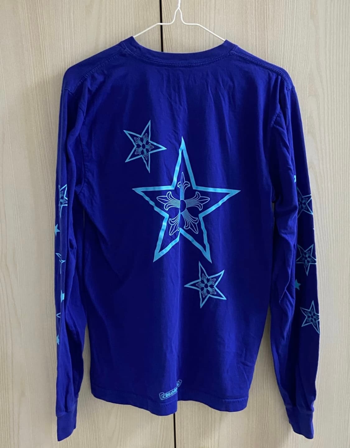 크롬하츠 블루 스타 롱슬리브 M 사이즈 상품이미지2