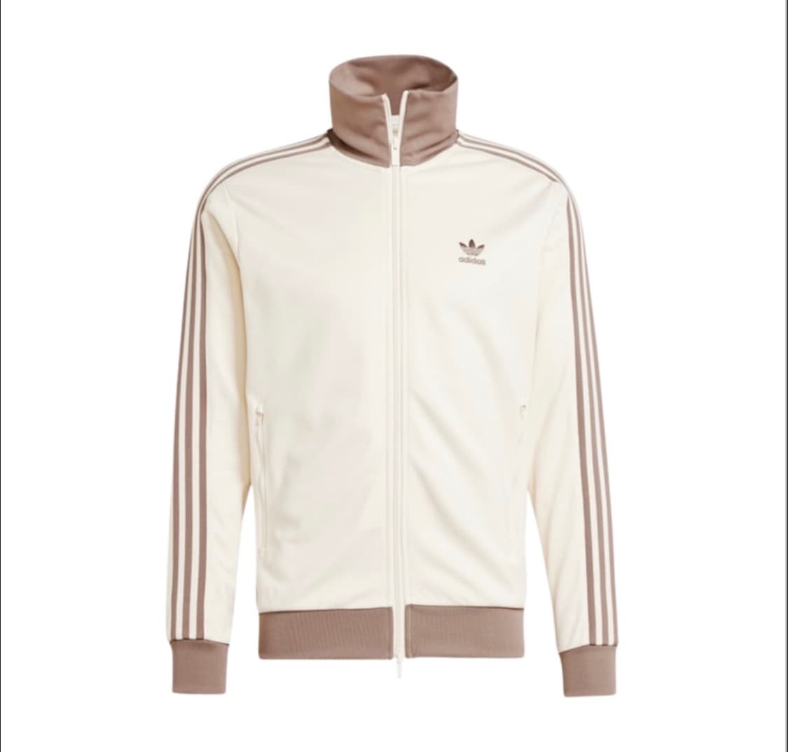 일본판 M 아디다스 베켄바우어 트랙탑 원더 화이트 트레이스 브라운 상품이미지1