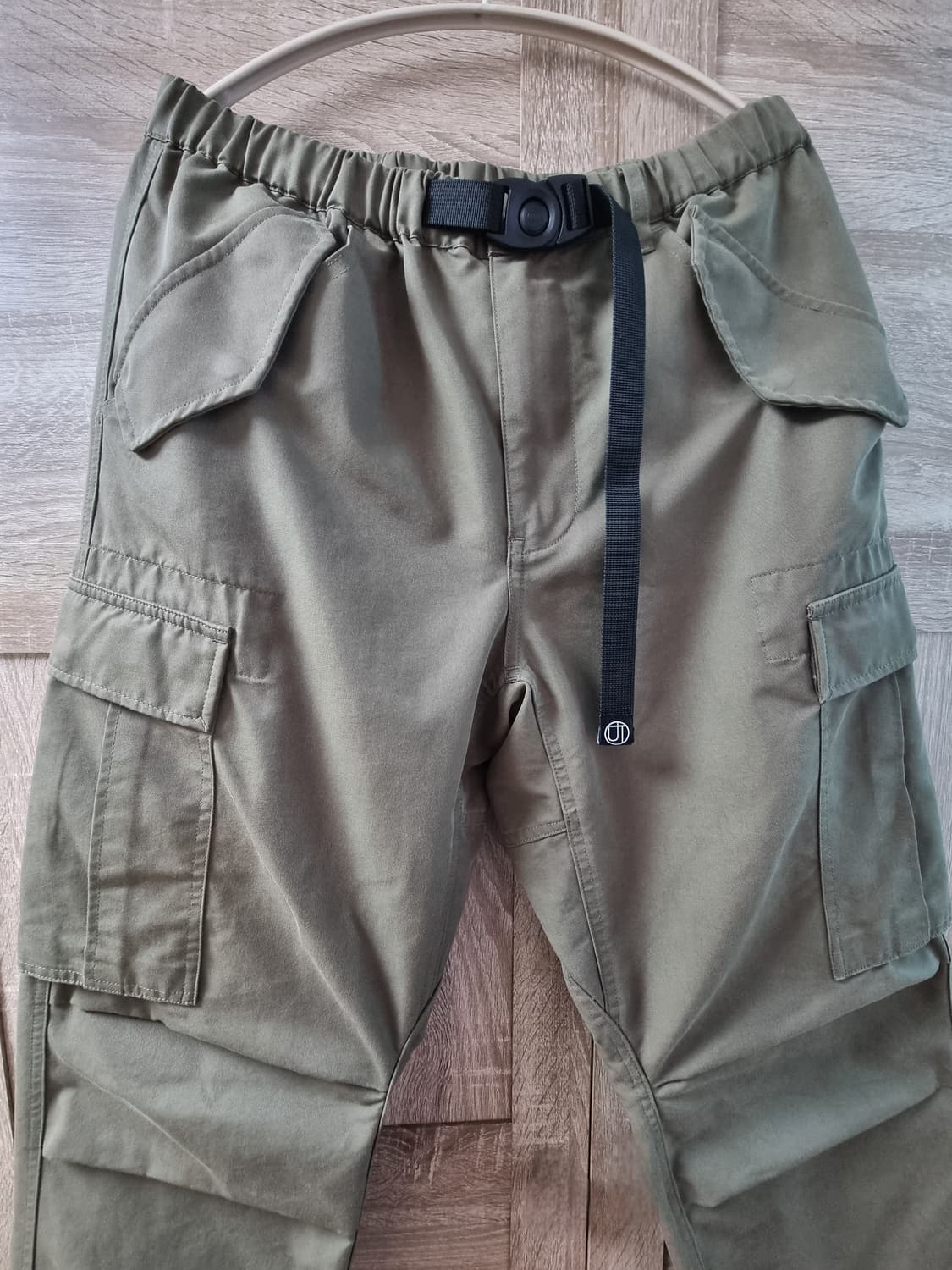 [M] 아웃스탠딩 벨티드 카고팬츠 올리브 상품이미지1