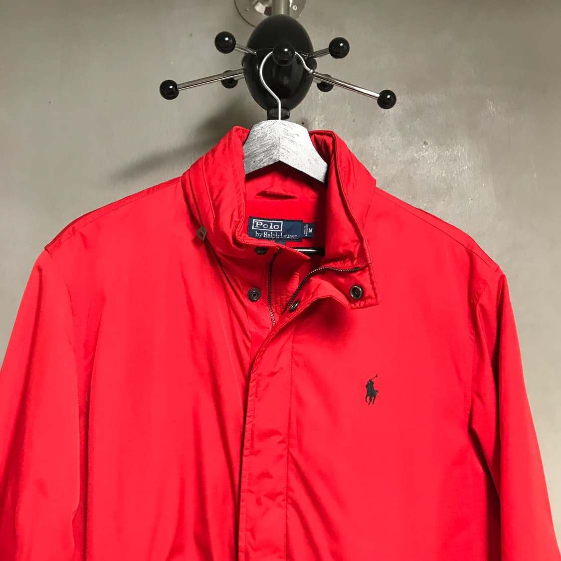 폴로 랄프로렌 기모 페리 자켓 레드 M 상품이미지2