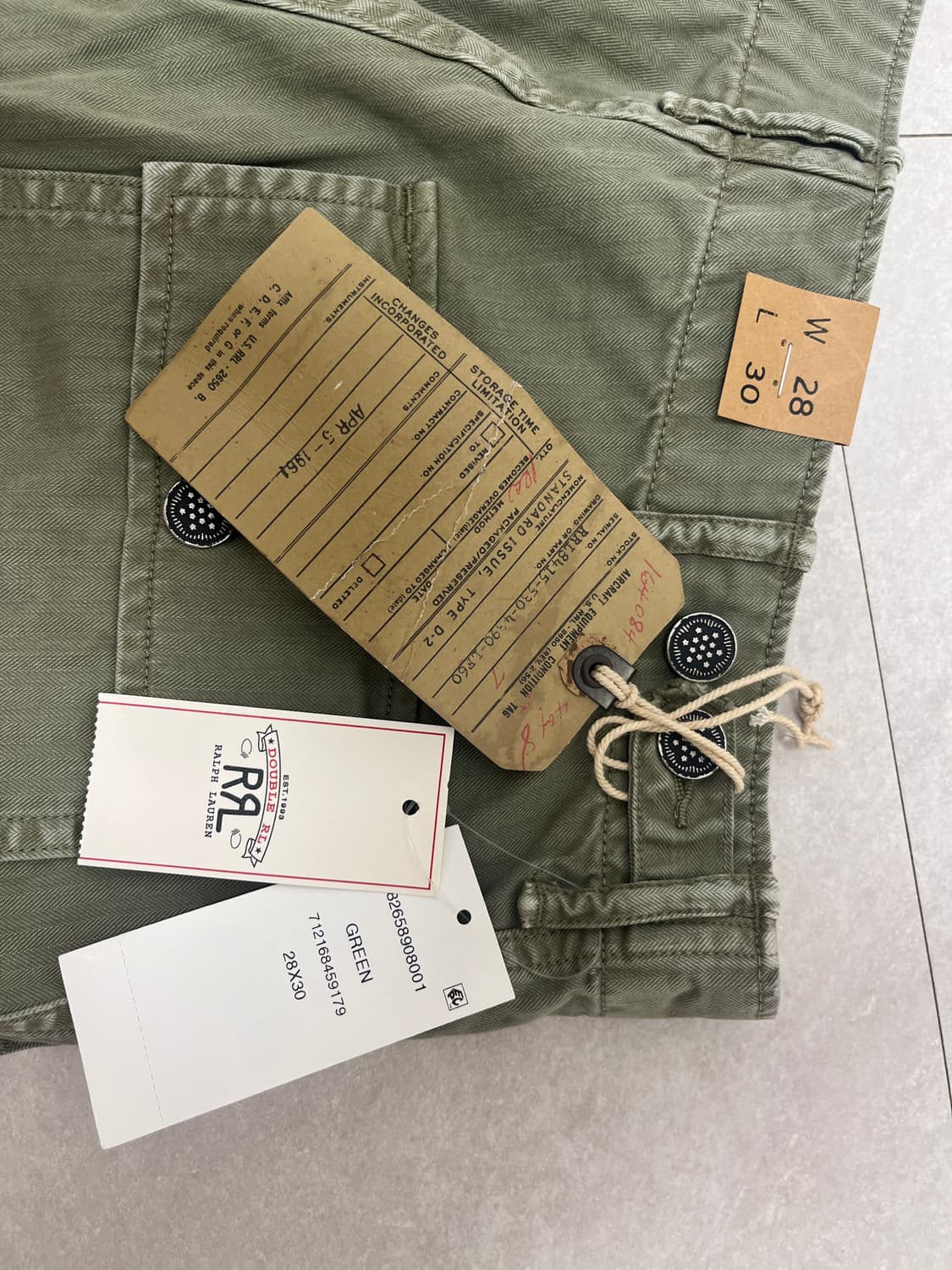 rrl 헤링본 퍼티그 상품이미지3