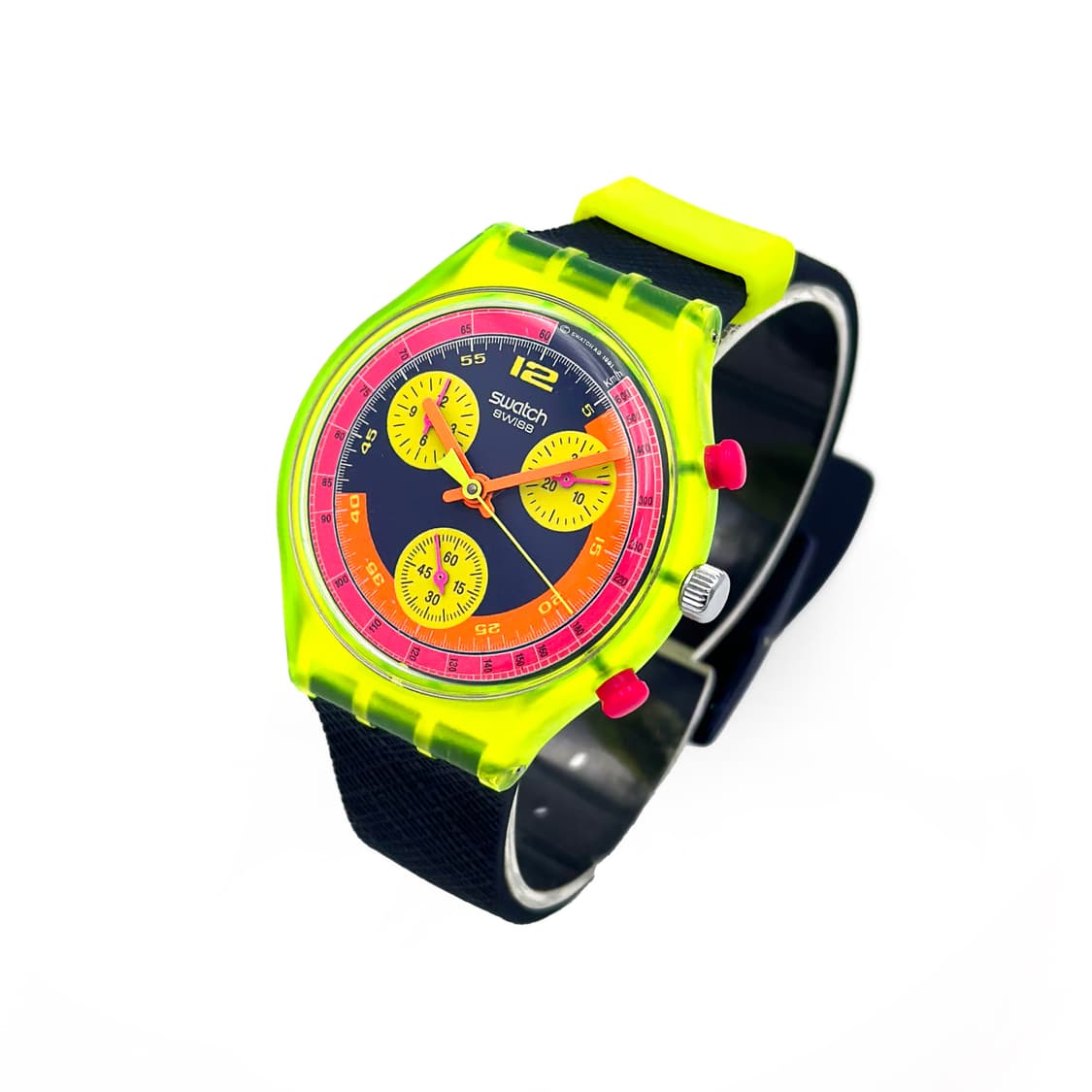 91년판) 빈티지 스와치 크로노 grand prix 상품이미지4