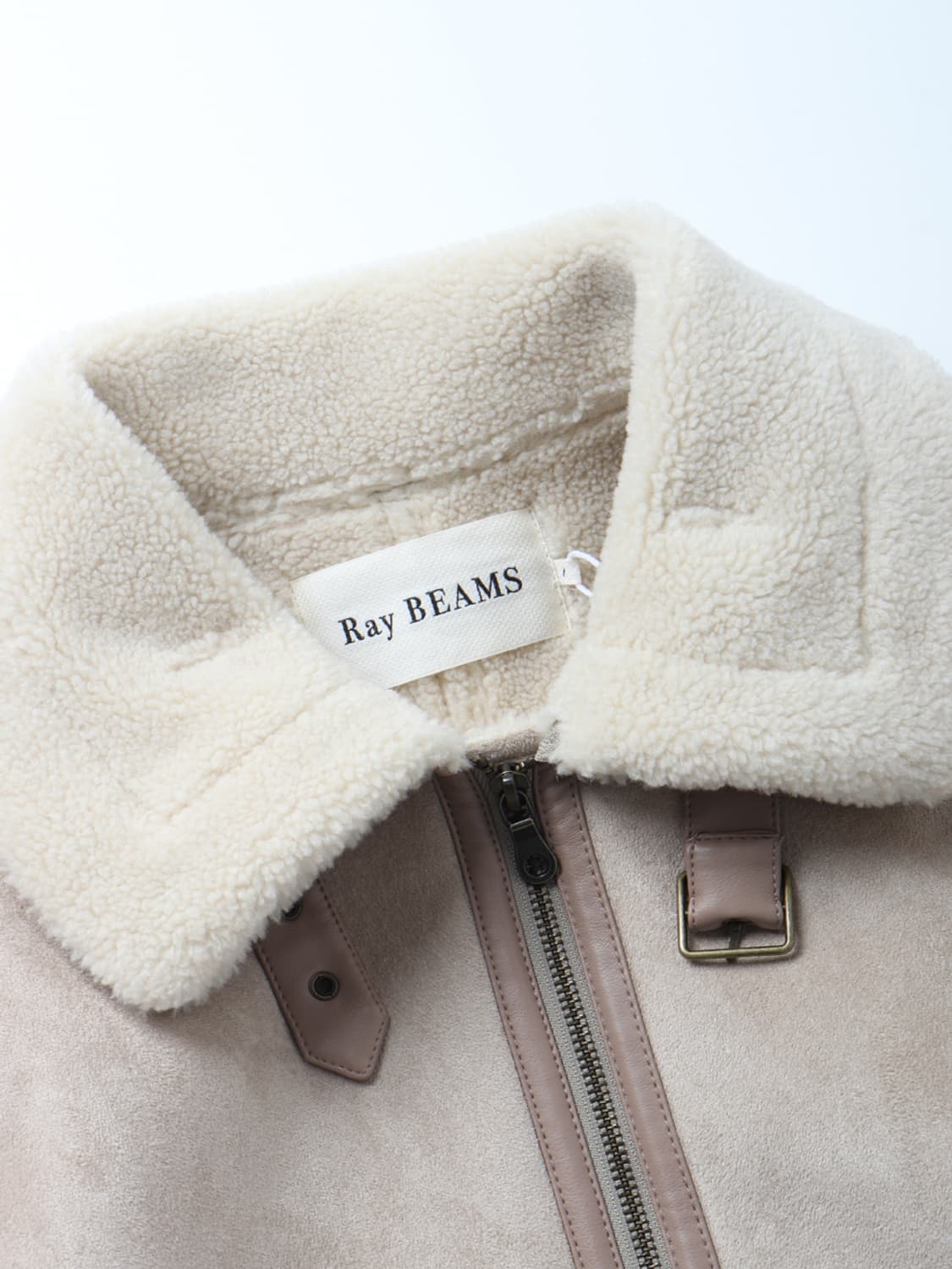 Ray BEAMS Fake Mouton Bomber Blouson 상품이미지7