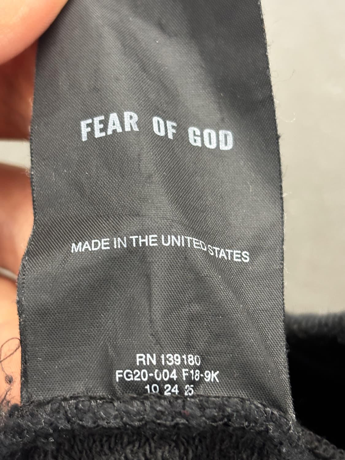 피어오브갓 에센셜 지퍼 하프 팬츠 상품이미지5