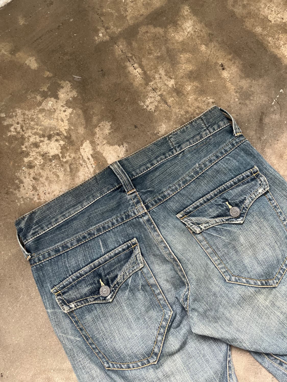 Vintage 커브드 버뮤다 팬츠  상품이미지5