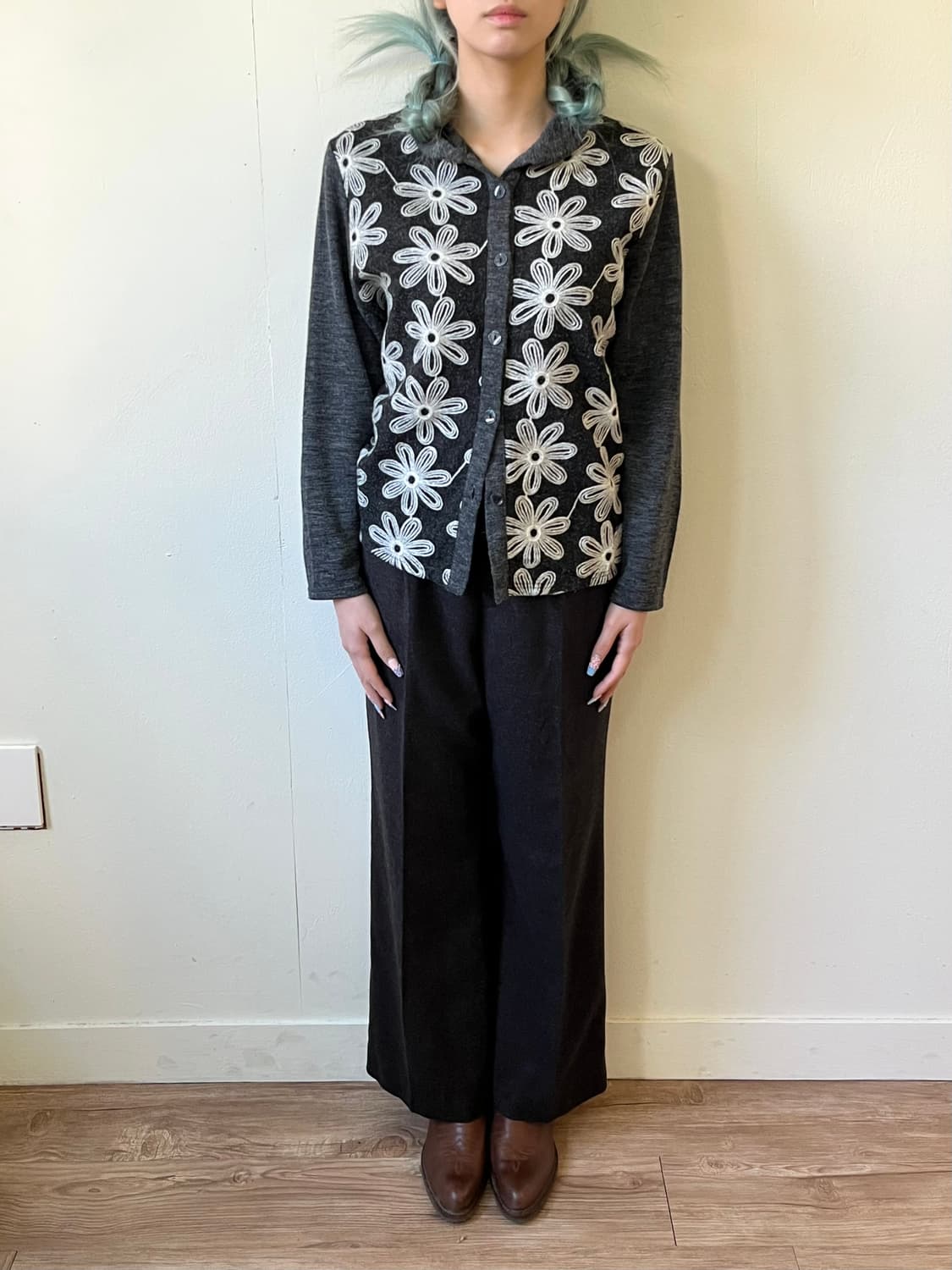 SONIA RYKIEL 플라워 슬랙스 상품이미지7