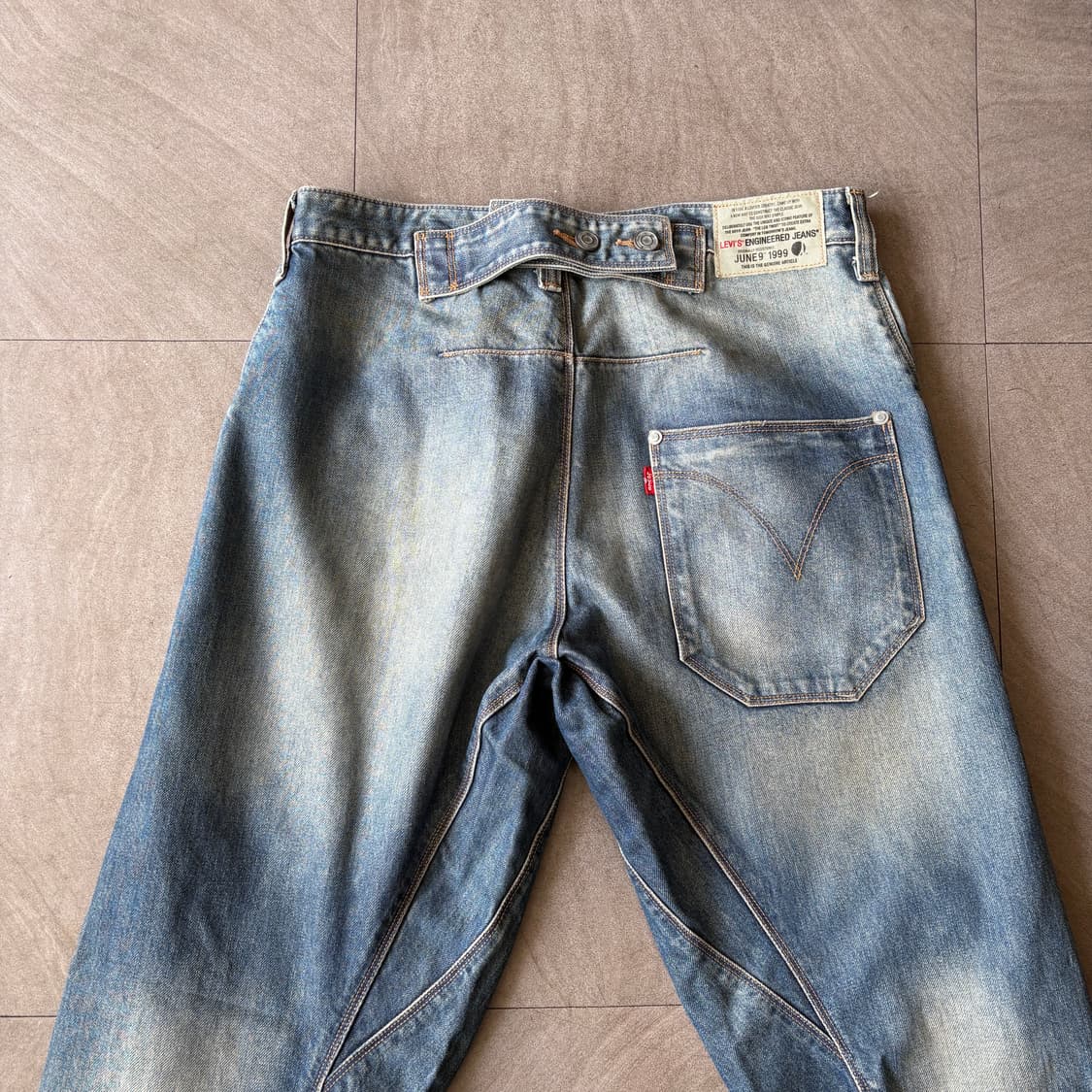 리바이스 정품 데님 엔진 청바지 상품이미지7
