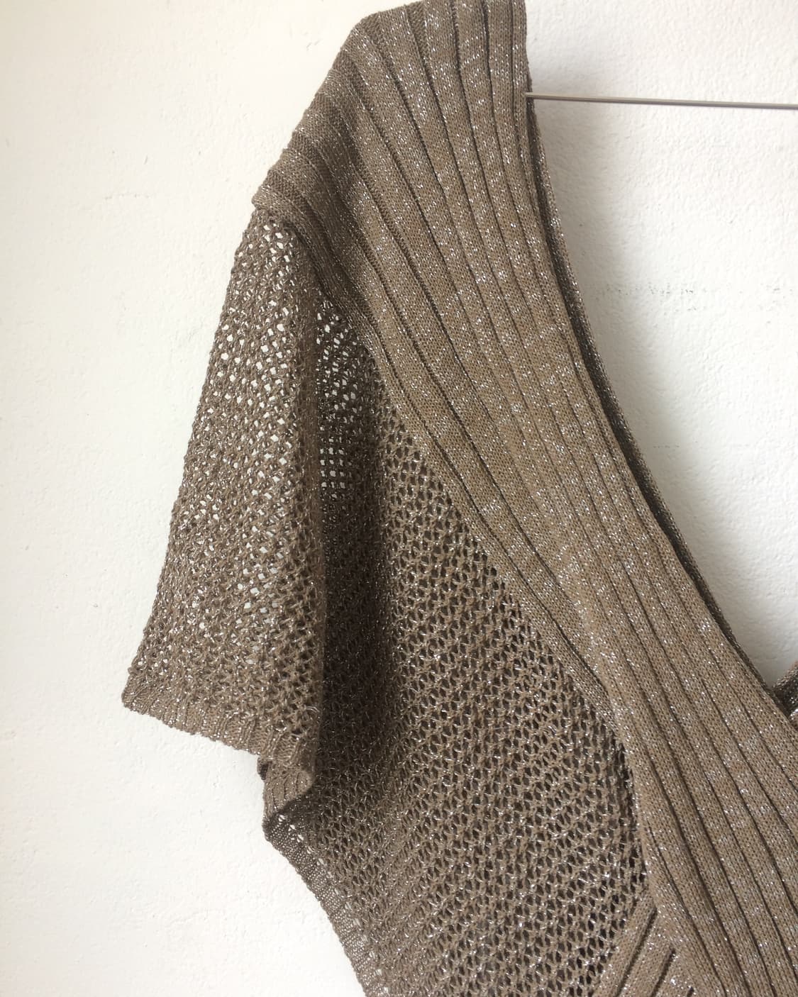 Glitter layered top 상품이미지3