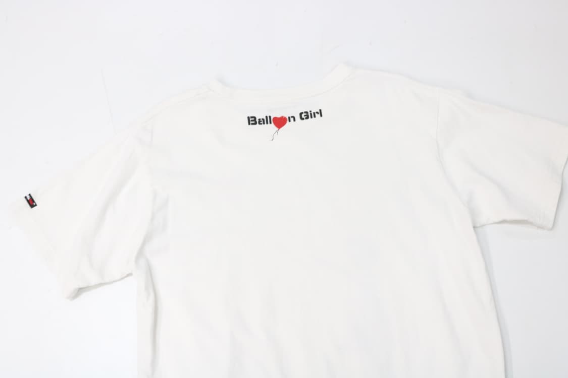 뱅크시 BRANDALISED 풍선을 든 소녀 반팔티셔츠 (L) 상품이미지7