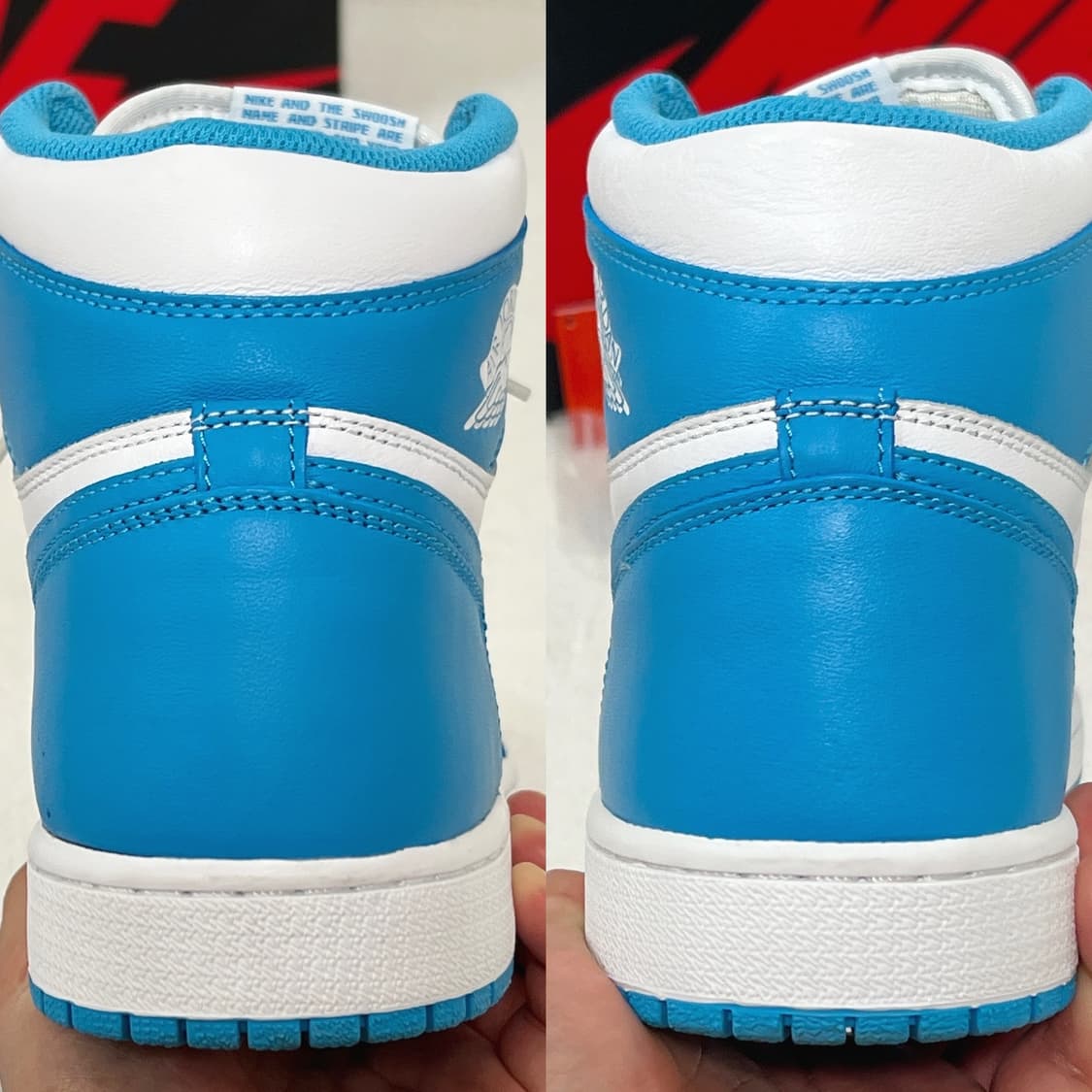 나이키 조던1 레트로 하이 OG UNC 상품이미지6