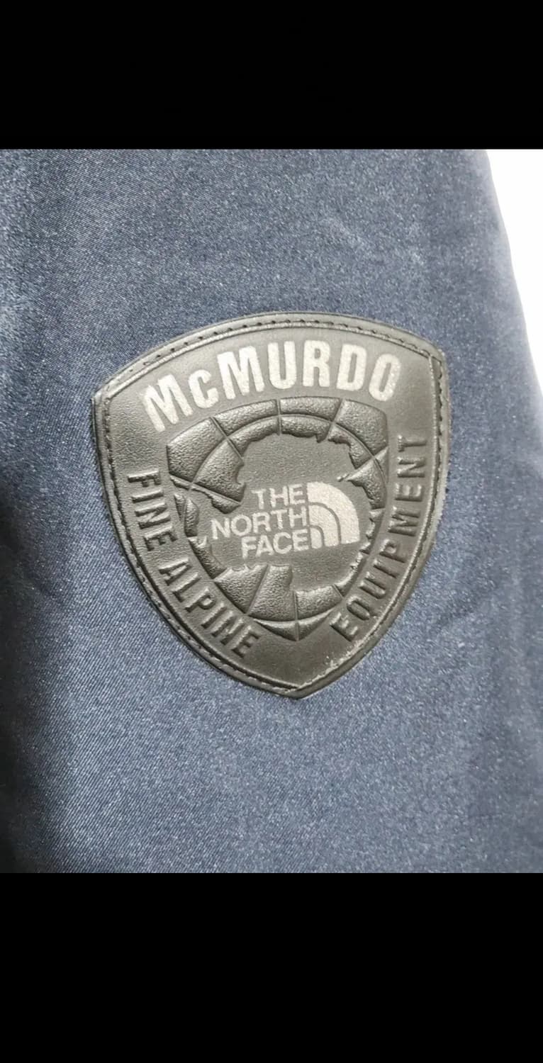 (L) 노스페이스 오리털 패딩점퍼 네이비 맥머도 다운자켓 후드  상품이미지5