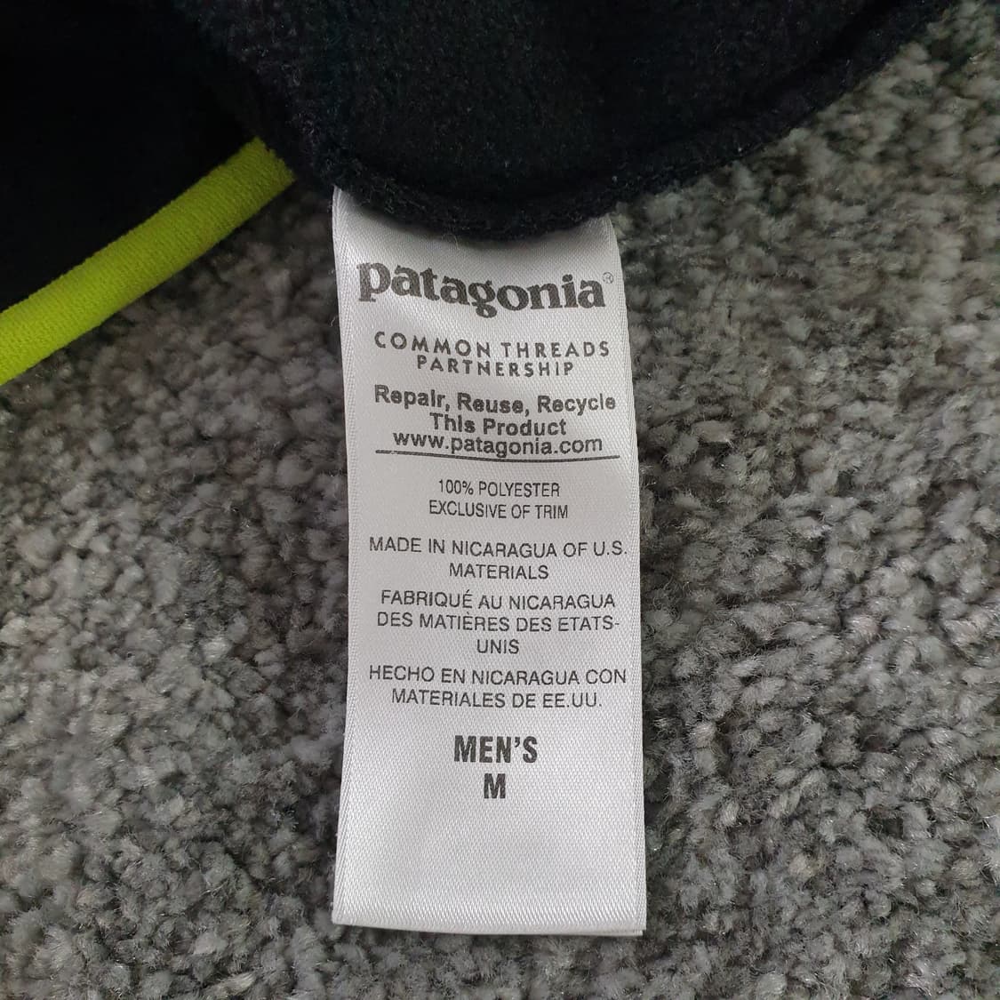 [무료배송] Patagonia 플리스 스냅티 상품이미지3