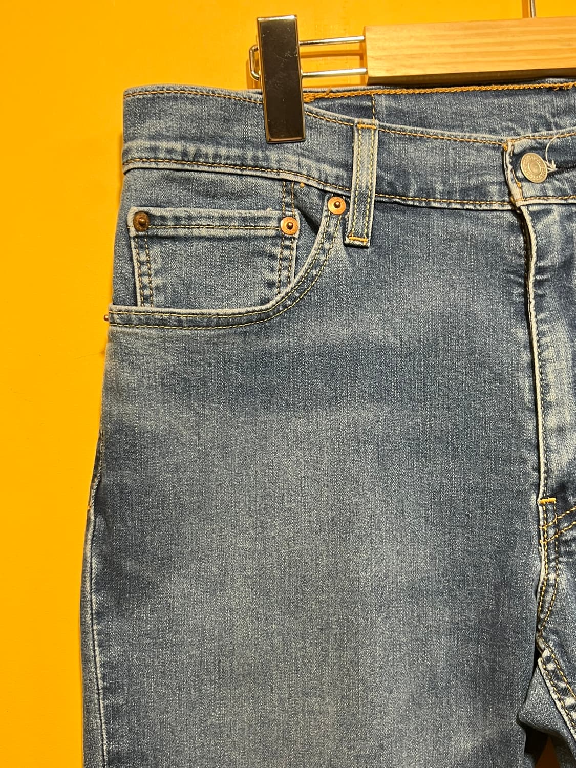 [33x32] 리바이스 511 퍼포먼스 슬림 데님 팬츠 청바지 진청 상품이미지3