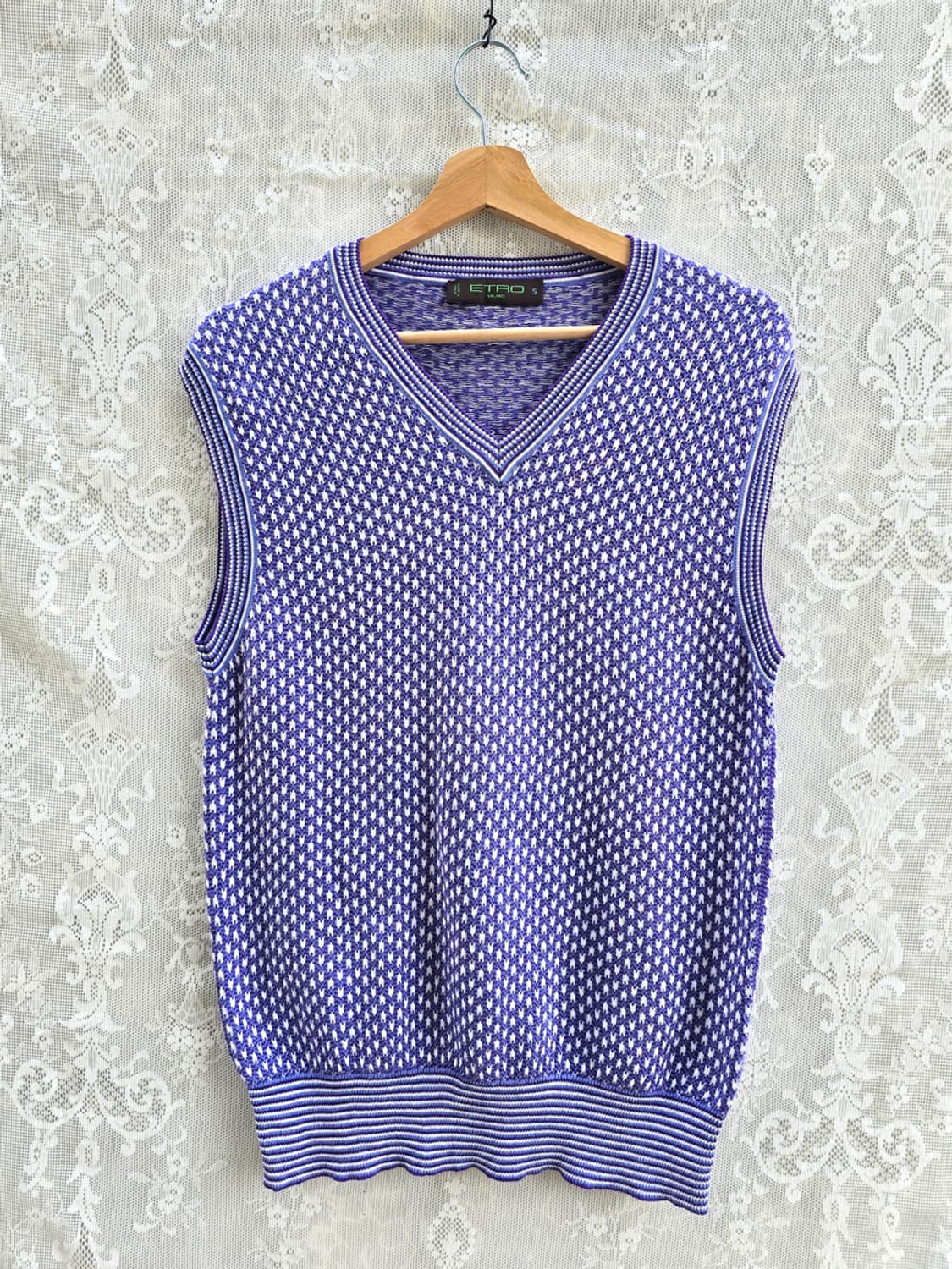 에트로 코튼 베스트 (made in italy) 상품이미지1