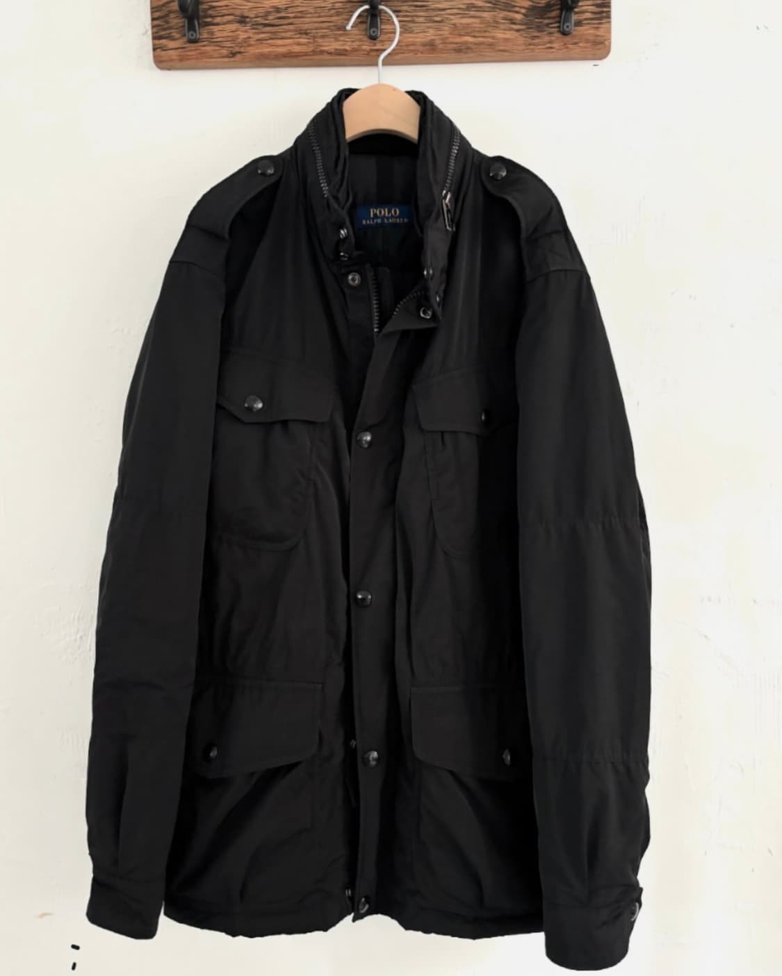 Polo 폴로 랄프로렌 신형 블랙 필드 다운 자켓 상품이미지1