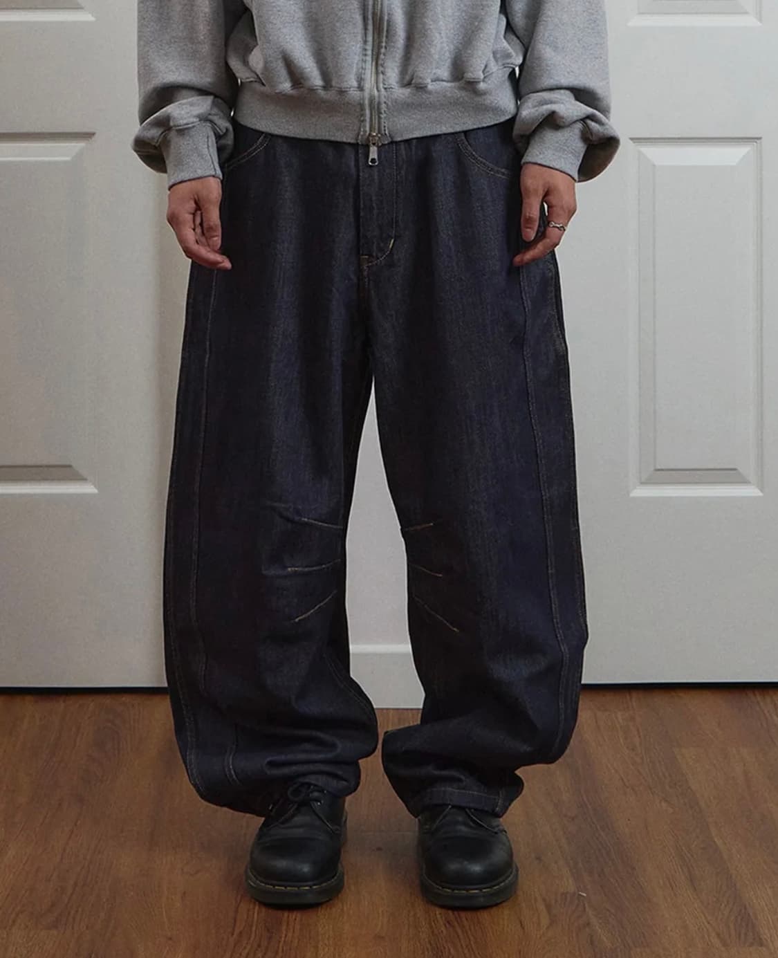 [3] 9999아카이브 테크니컬 커브드 데님 상품이미지1