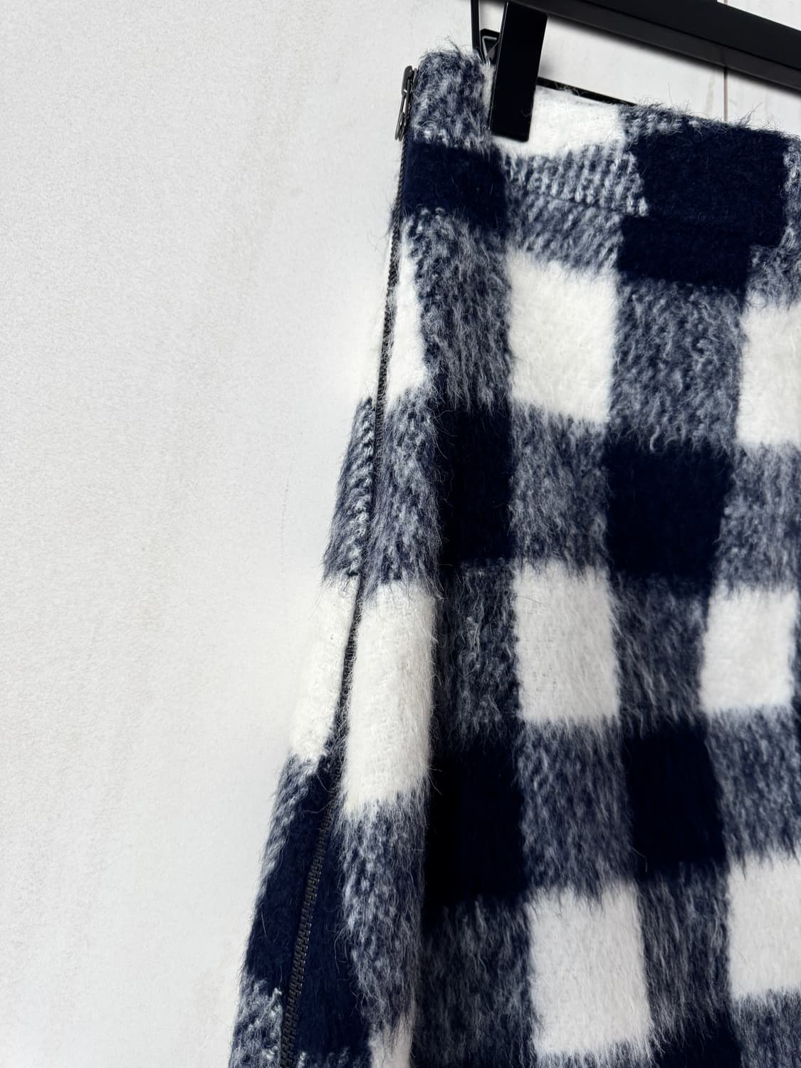 텍있는 새상품 sea체크 울스커트6(55사이즈) 상품이미지5