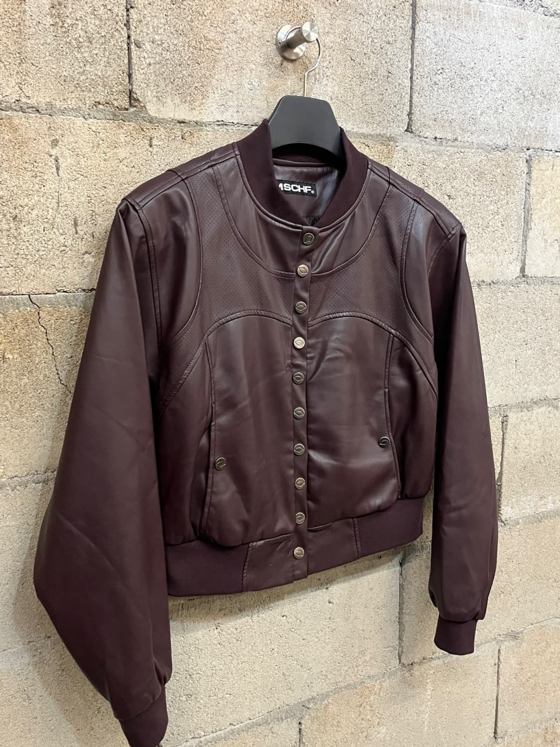 미스치프 레더 봄버 자켓 상품이미지3