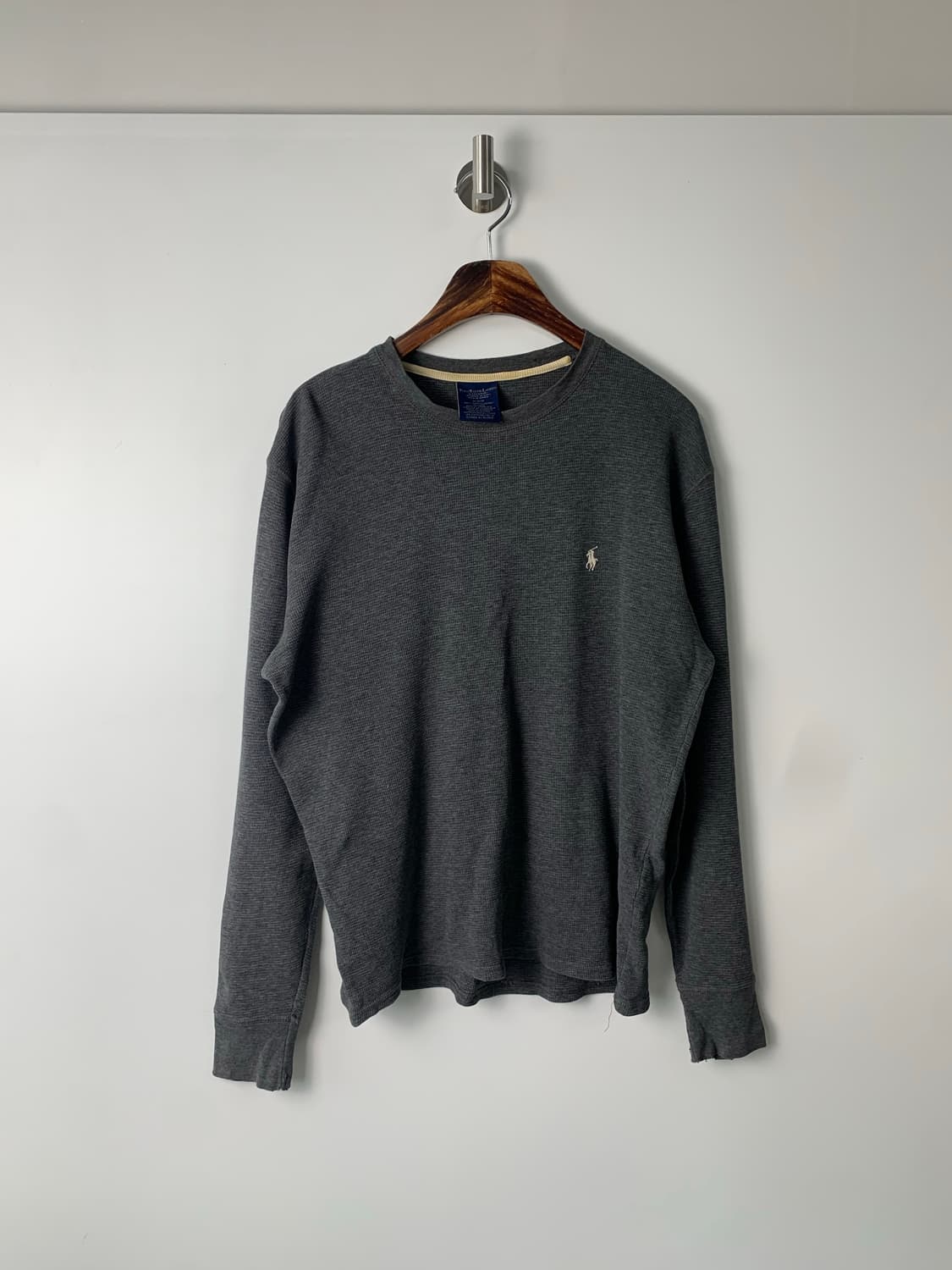 폴로 랄프로렌 신형 그레이 와플 니트 상품이미지2